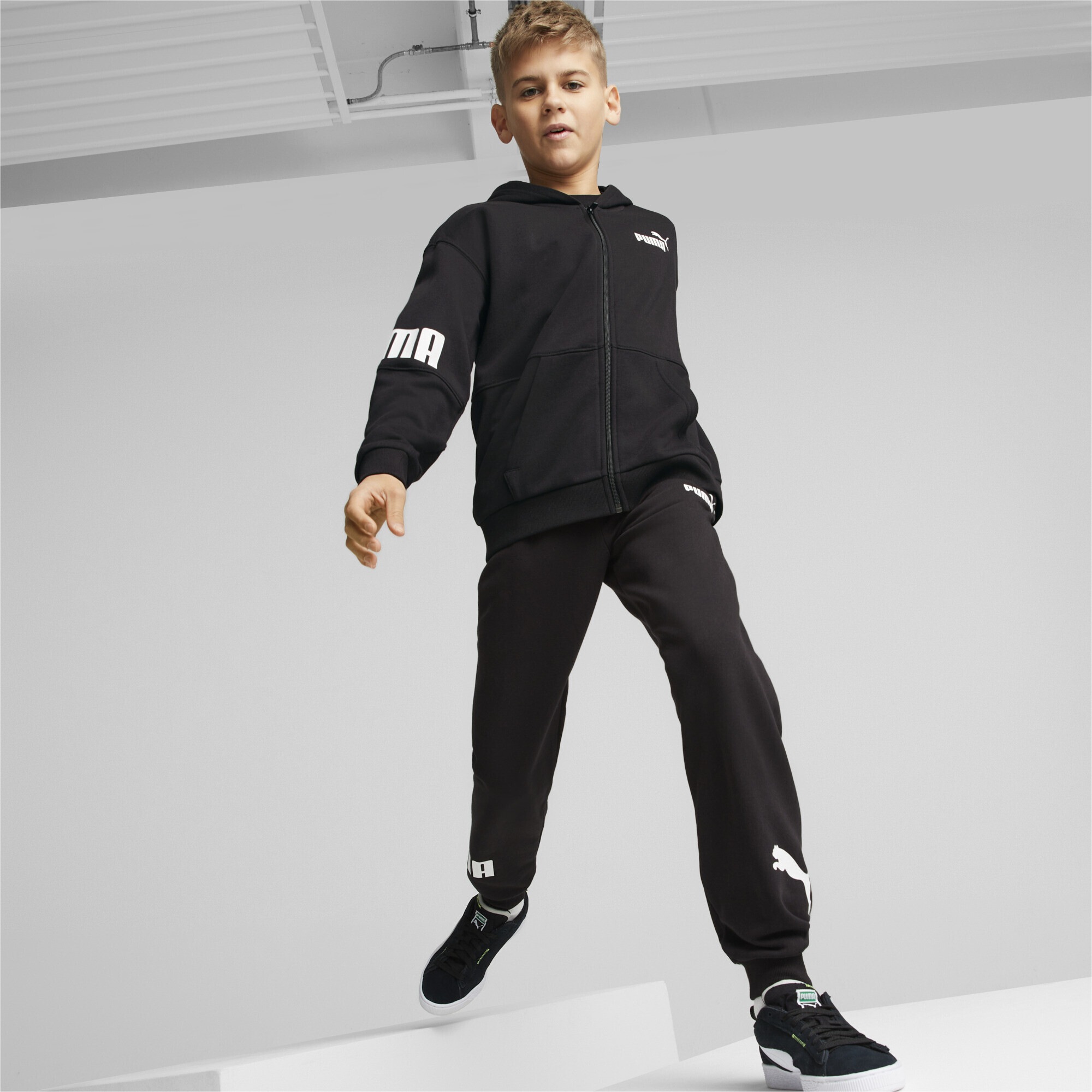 PUMA Sweatshirt »PUMA Power Reißverschluss-Hoodie Jugendliche«