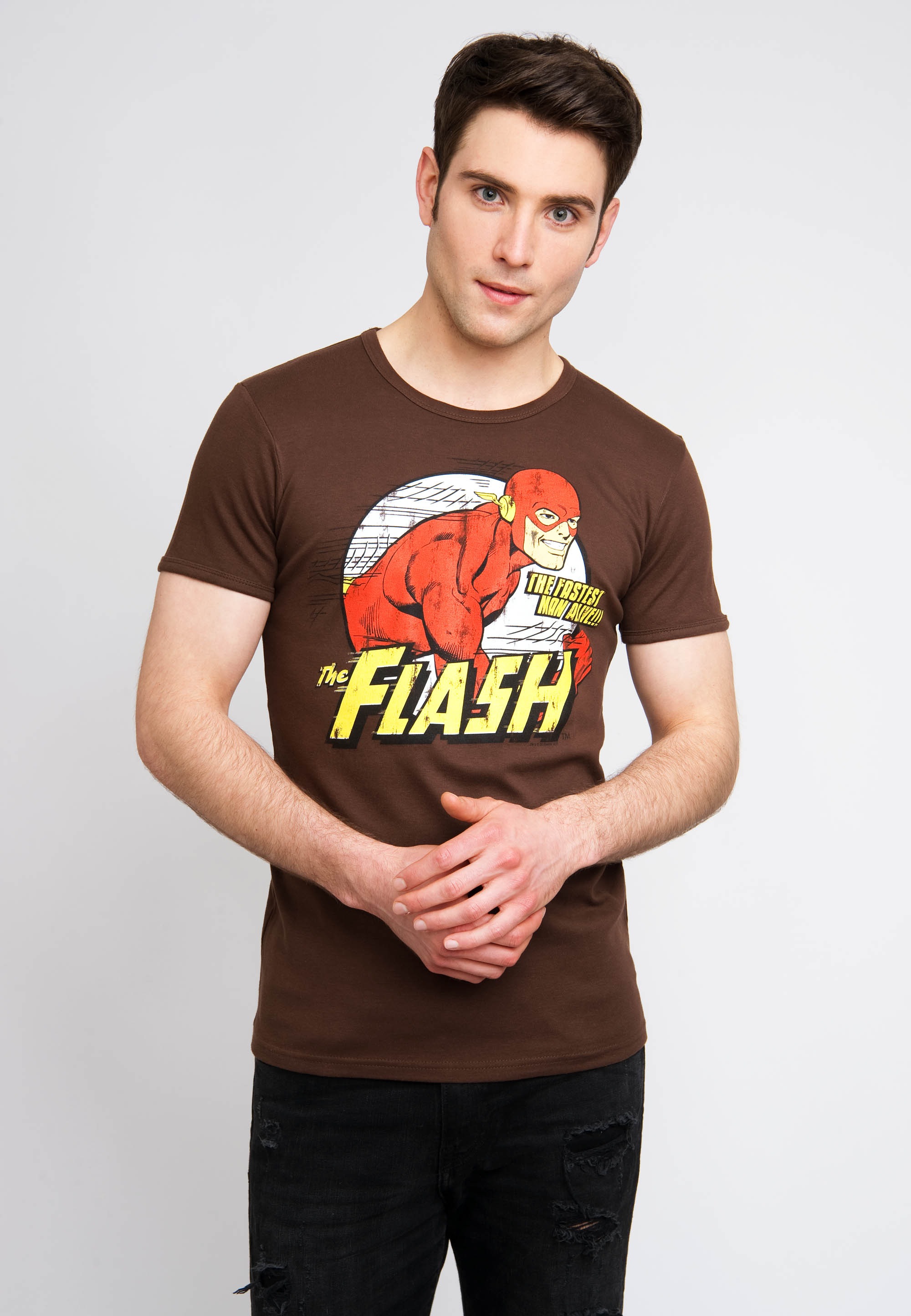 LOGOSHIRT T-Shirt, mit coolem The Flash-Print | BAUR ▷ bestellen