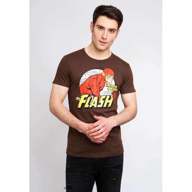 LOGOSHIRT T-Shirt, mit coolem The Flash-Print ▷ bestellen | BAUR