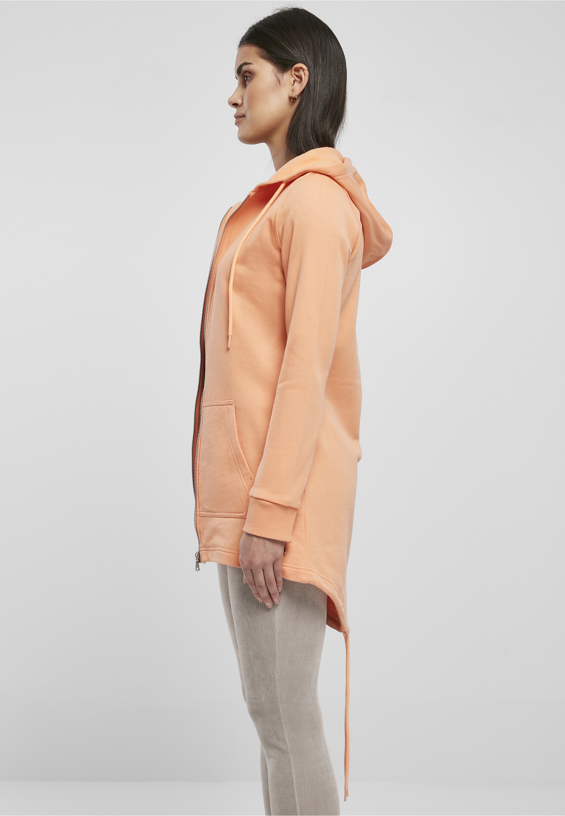 URBAN CLASSICS Cardigan »Urban Classics Damen Ladies Sweat« 1 Stk.