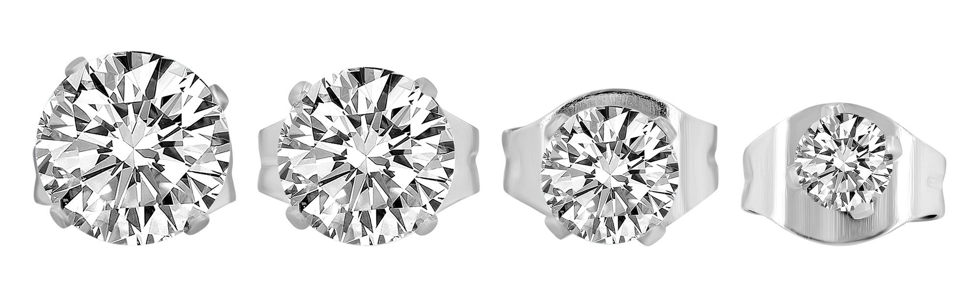 Adelia´s Paar Ohrhänger "Damen Ohrringe – Ohrstecker aus Edelstahl" Zum Ver günstig online kaufen