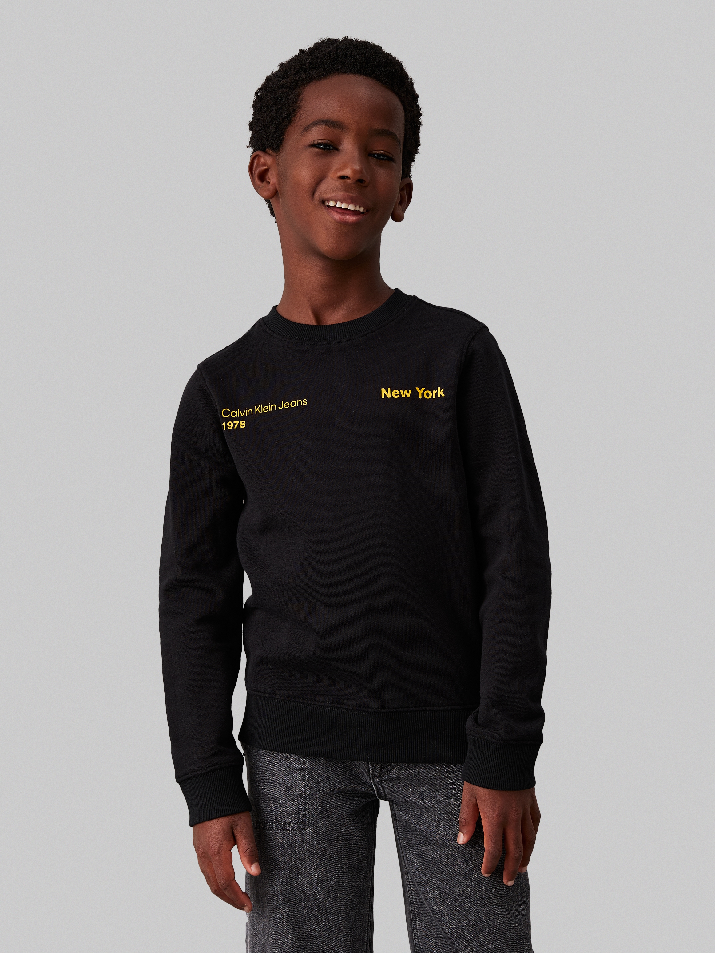 Sweatshirt »Terry Graphic Cn«, für Kinder bis 16 Jahre und mit Logoschriftzug