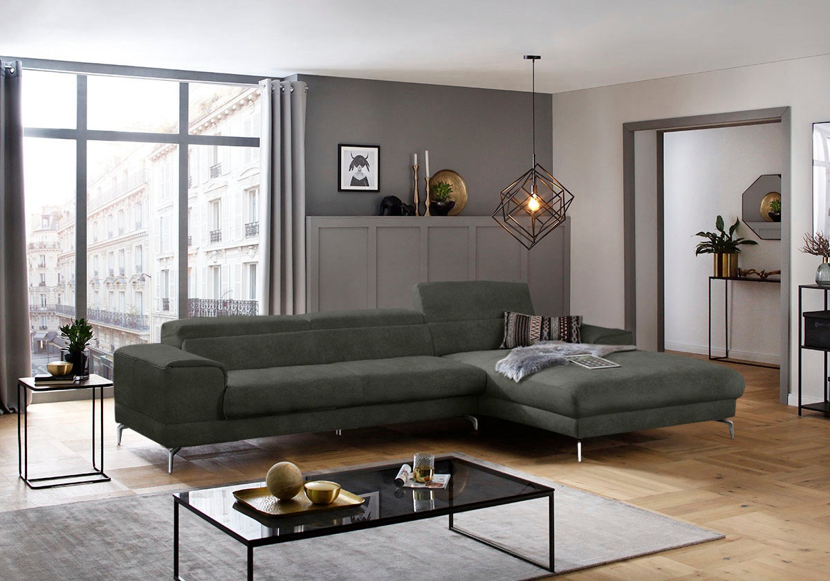 W.SCHILLIG Ecksofa "piedroo, Designsofa mit tollem Sitzkomfort, elegant und günstig online kaufen