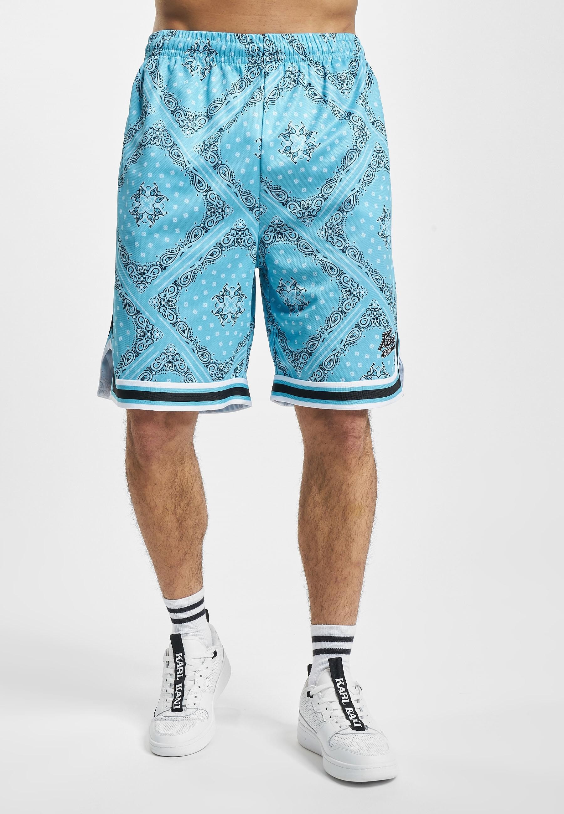 Karl Kani Shorts »Karl Kani Herren KM232-011-1 KK Varsity Paisley Mesh Shorts«, (1 tlg.)