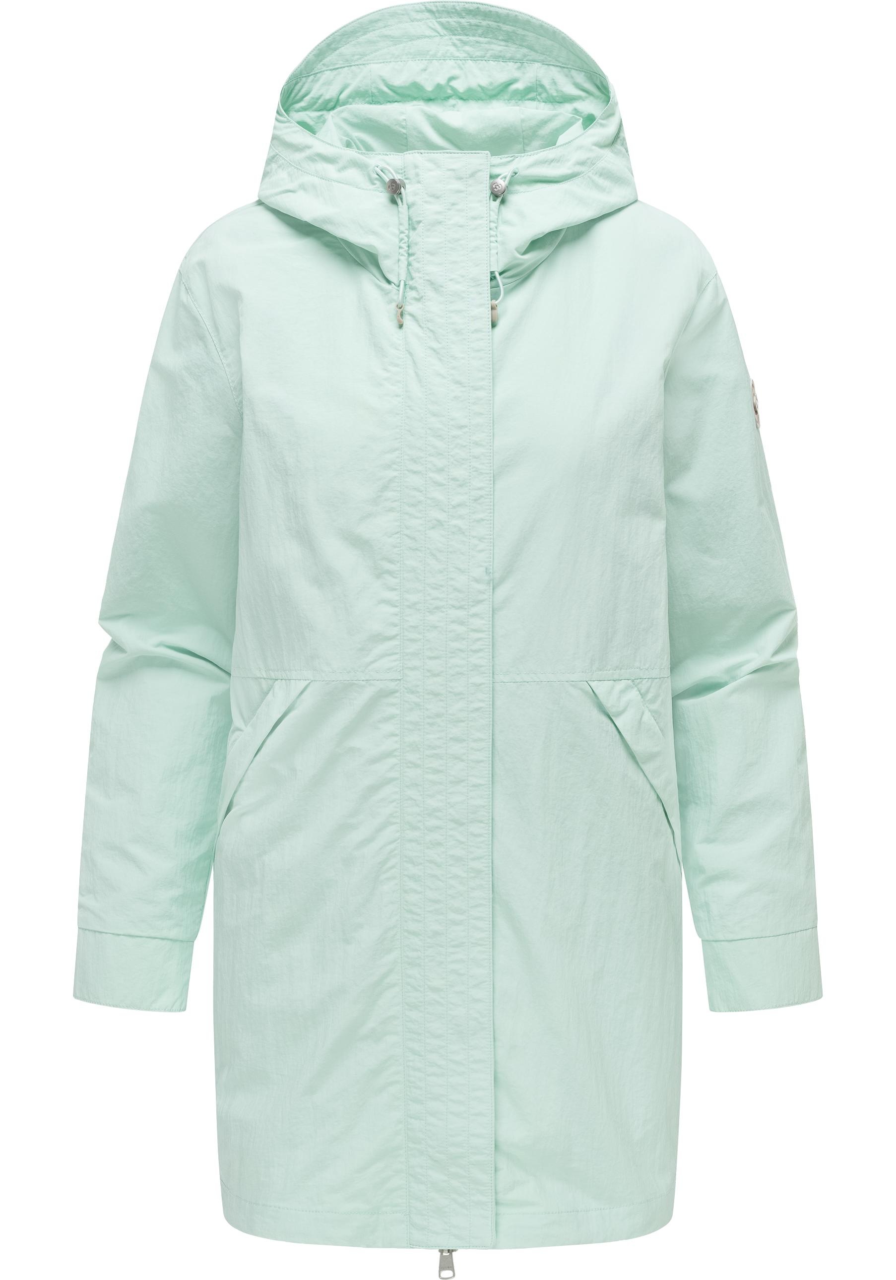 Ragwear Kurzmantel "Lamyja A" Leichter Oversize-Übergangsparka mit Kapuze günstig online kaufen
