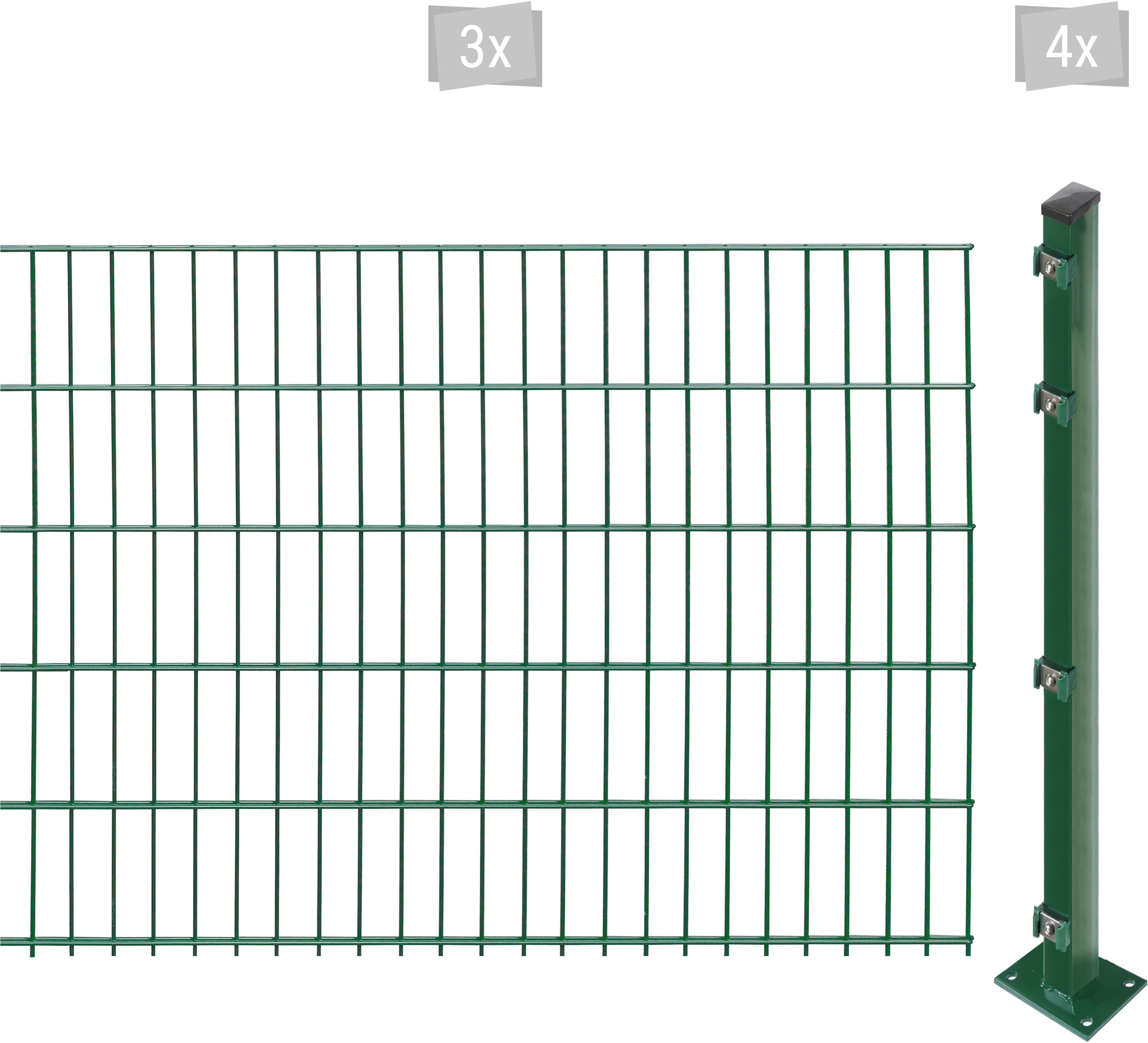 Arvotec "EASY 103 zum Aufschrauben" Zaunhöhe 103 cm, Zaunlänge 2 - 60 m