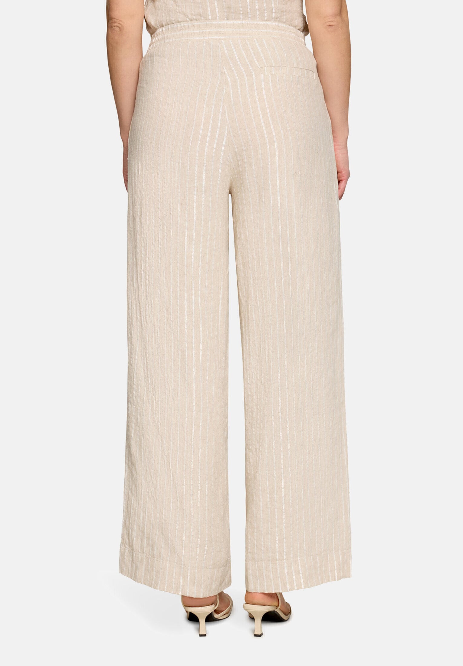Cartoon Leinenhose »Damen mit Taschen«