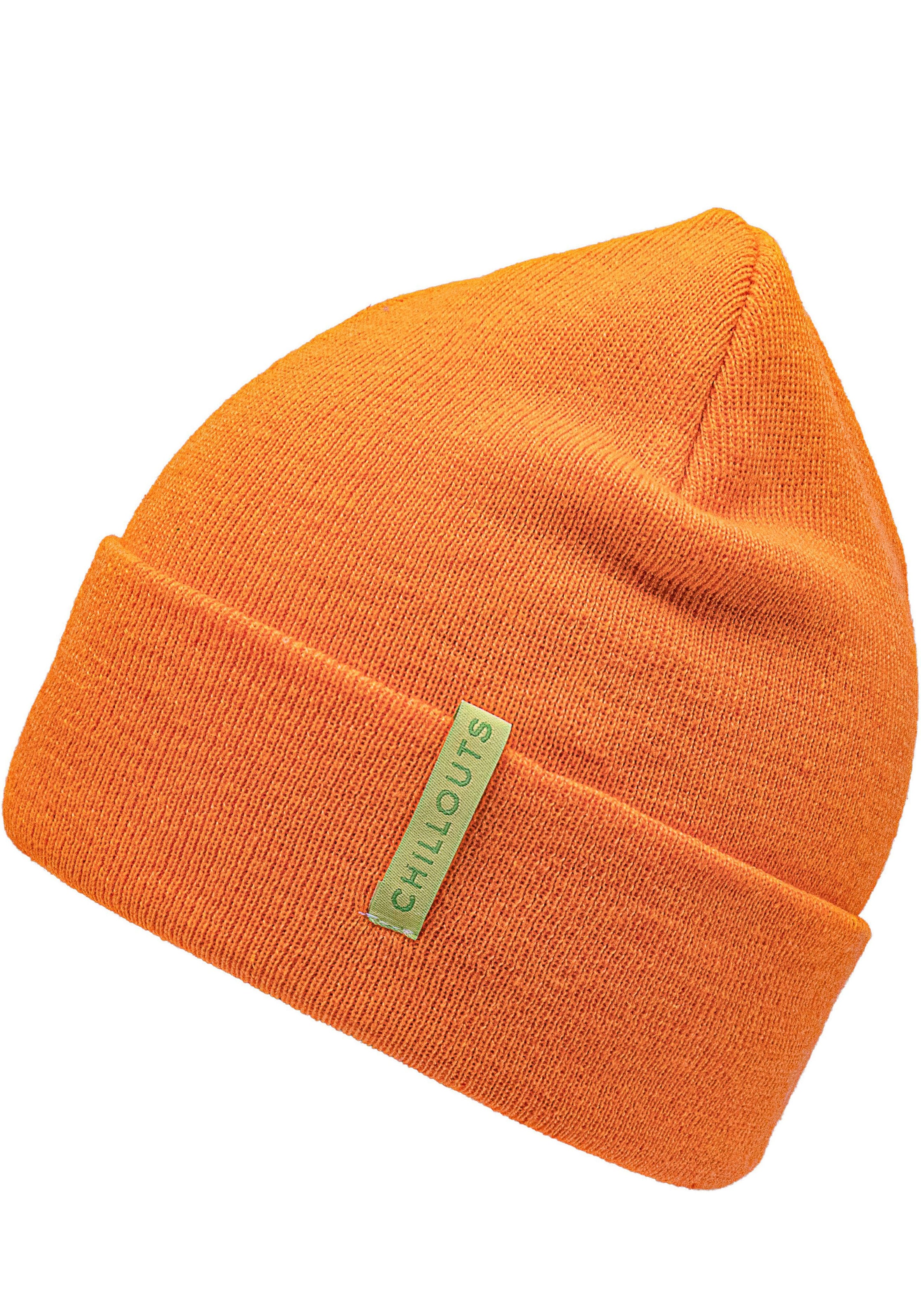 chillouts Strickmütze "Monty Hat", aus Leinen-Baumwollmix mit verstellbarer günstig online kaufen