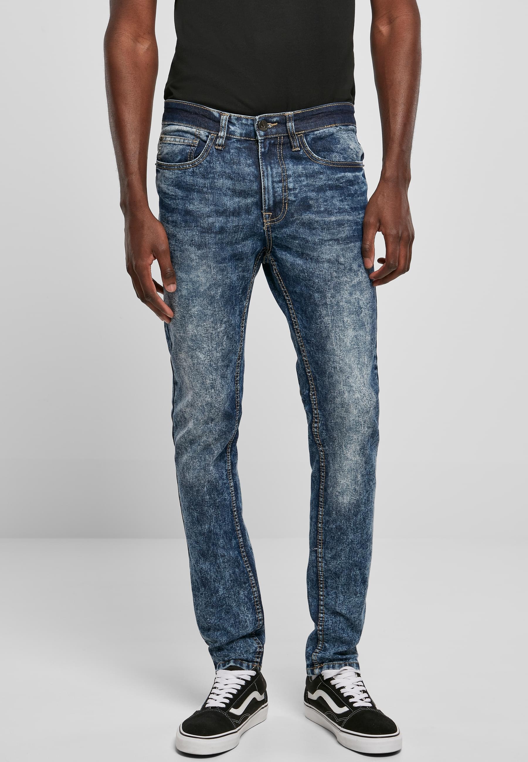 Bequeme Jeans »Southpole Herren Stretch Signature Denim«, (1 tlg.)