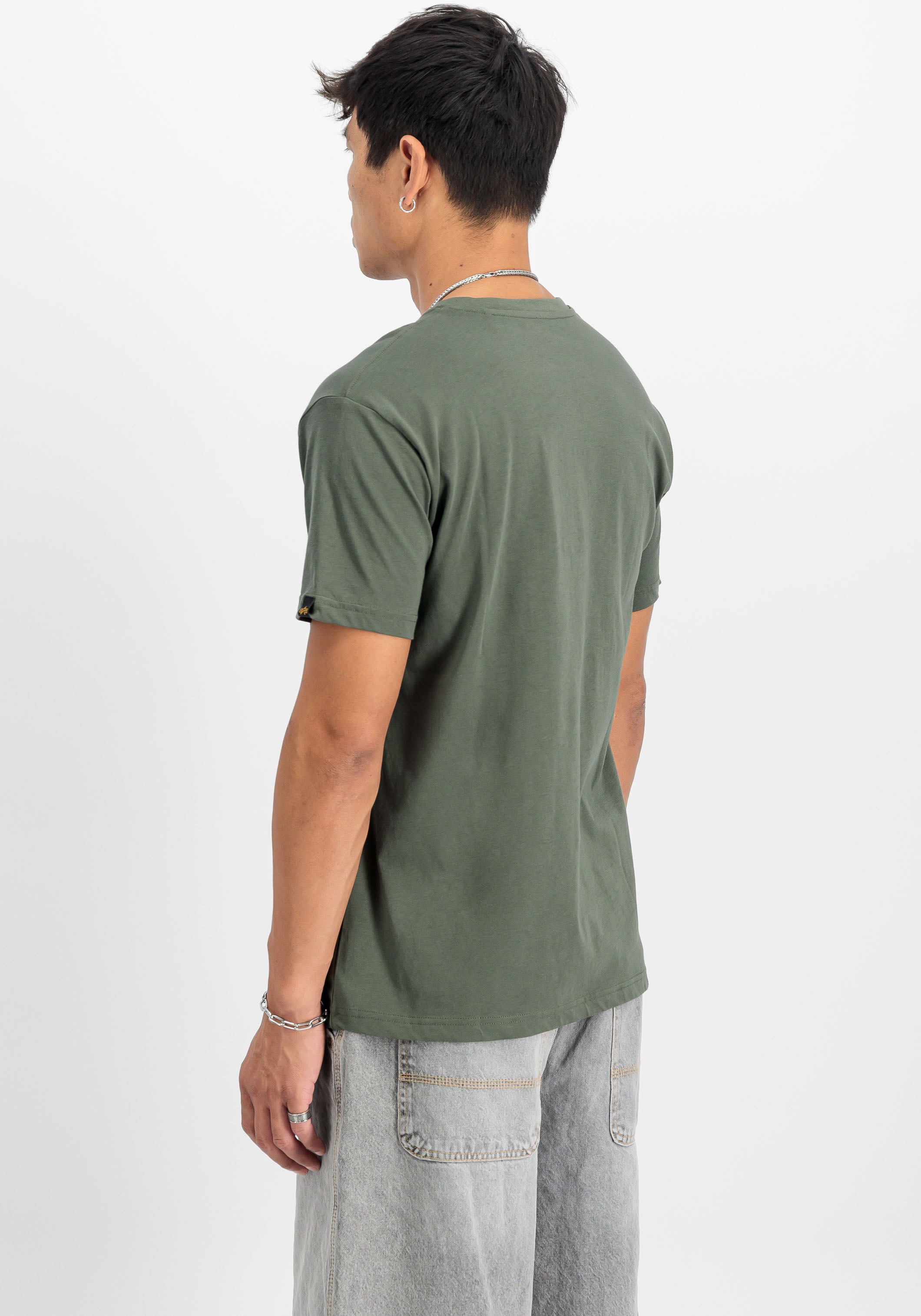 Thumbnail - Alpha Industries Rundhalsshirt "Basic T Small Logo 2 Pack" Set, 2 Stk.