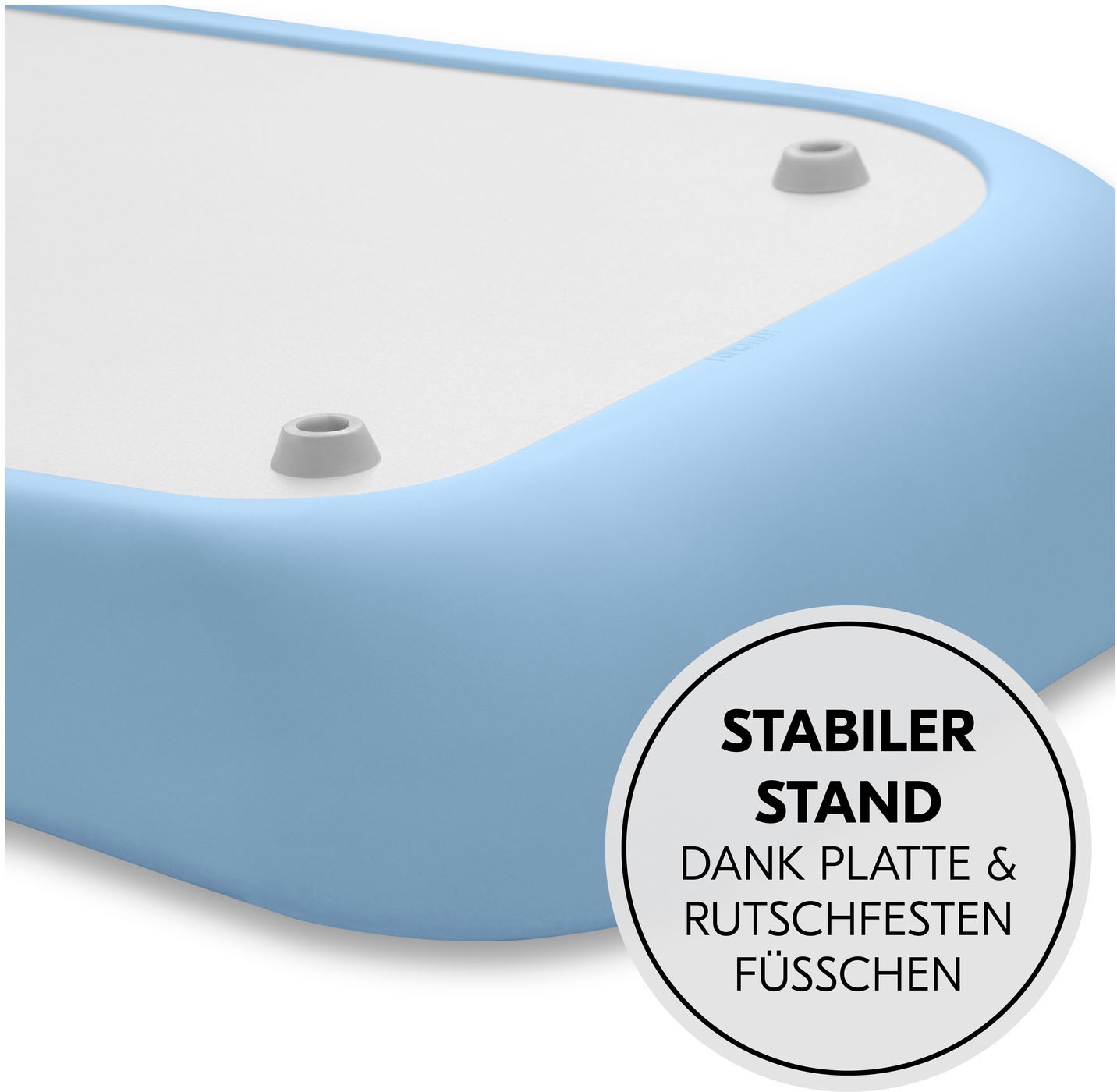 Hauck Wickelauflage »Change N Clean, Light Blue«