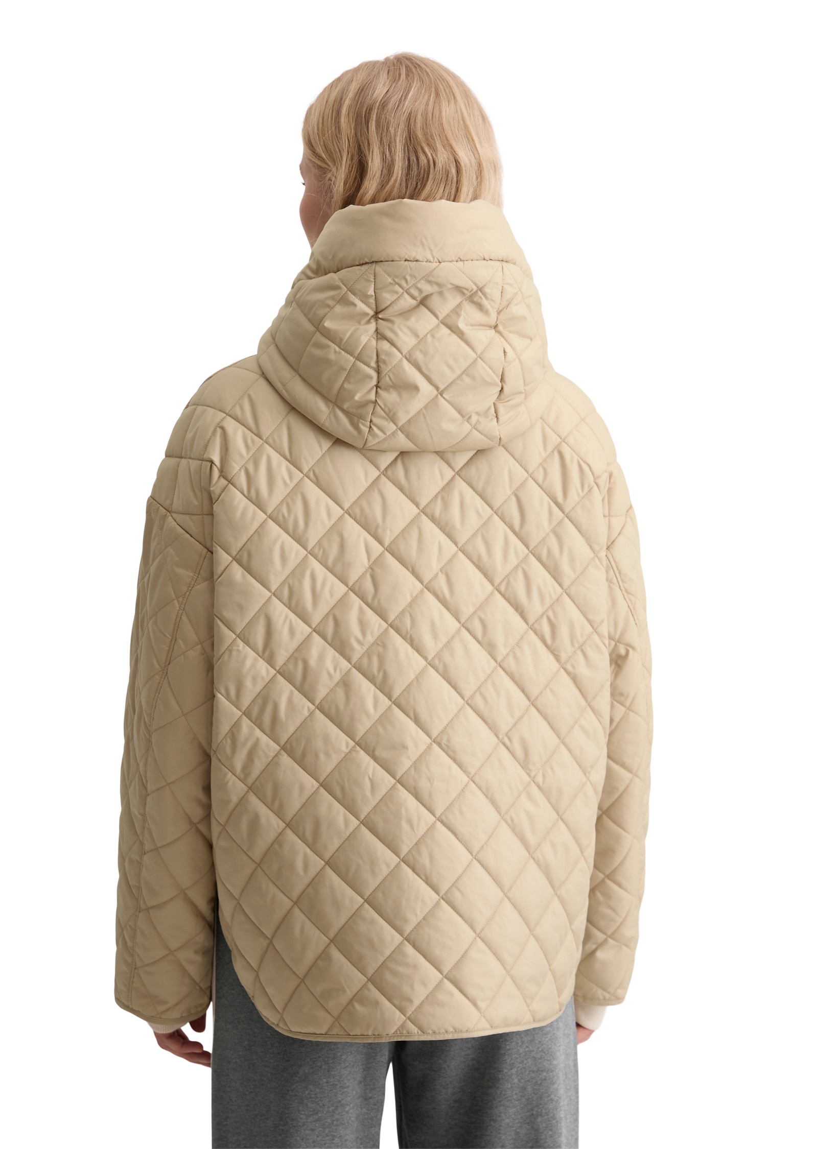 Marc O'Polo Outdoorjacke »aus recyceltem Polyester« mit Kapuze