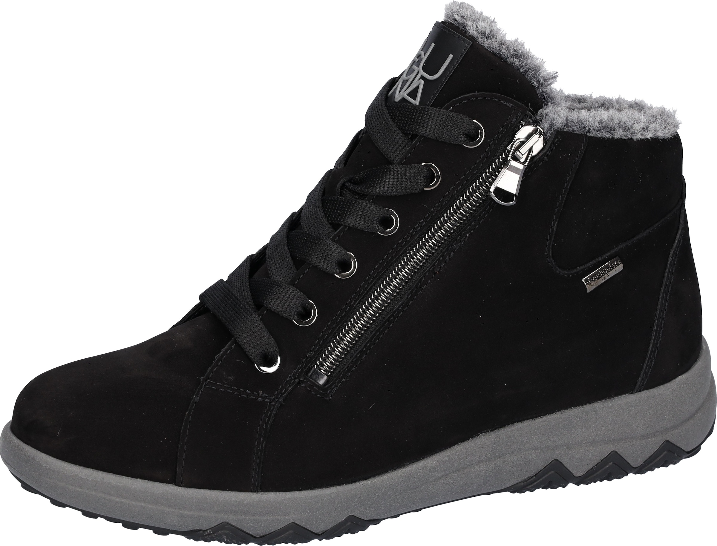 Waldläufer Winterboots "H-TERESA", Schnürboots, mit beidseitigem Reißverschluss, in Bequemweite G