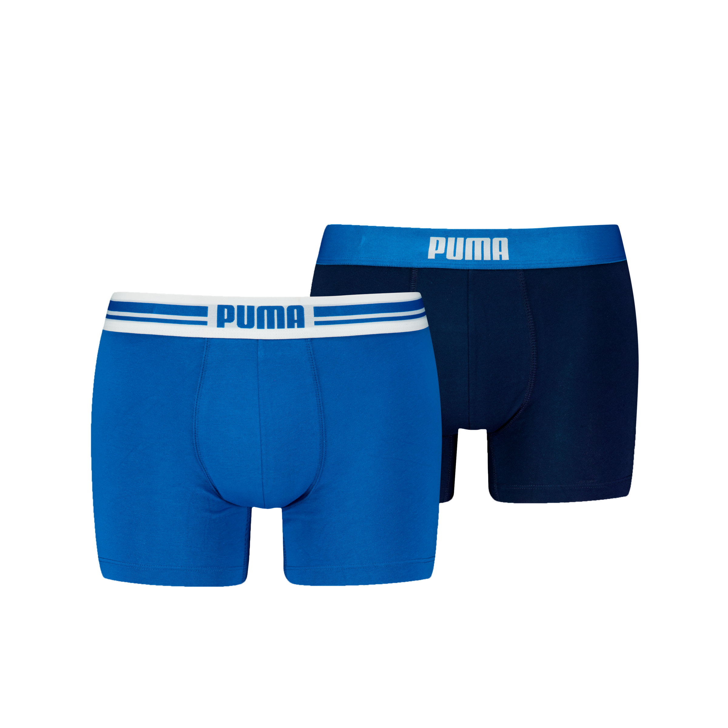 PUMA Boxershorts "PUMA MEN EVERYDAY PLACED LOGO BOXERS 2P" mit Logo Webbund