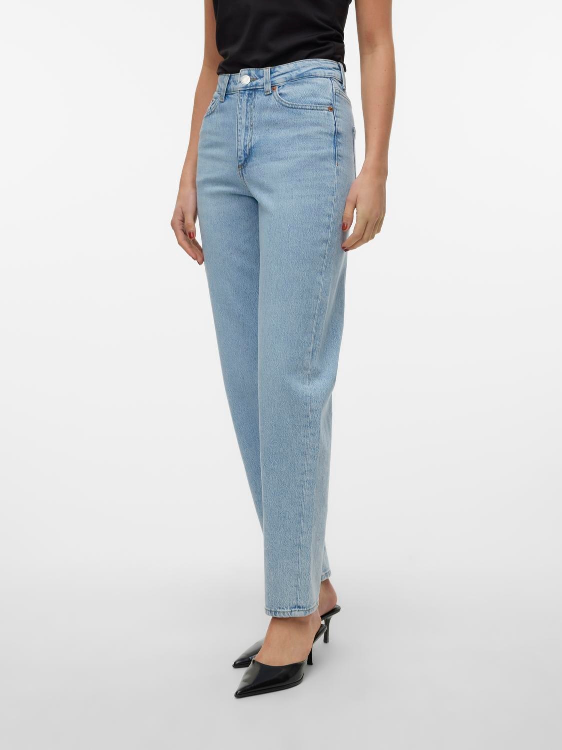 Vero Moda High-waist-Jeans "VMTESSA HR MOM JEANS RA389 GA NOOS" günstig online kaufen