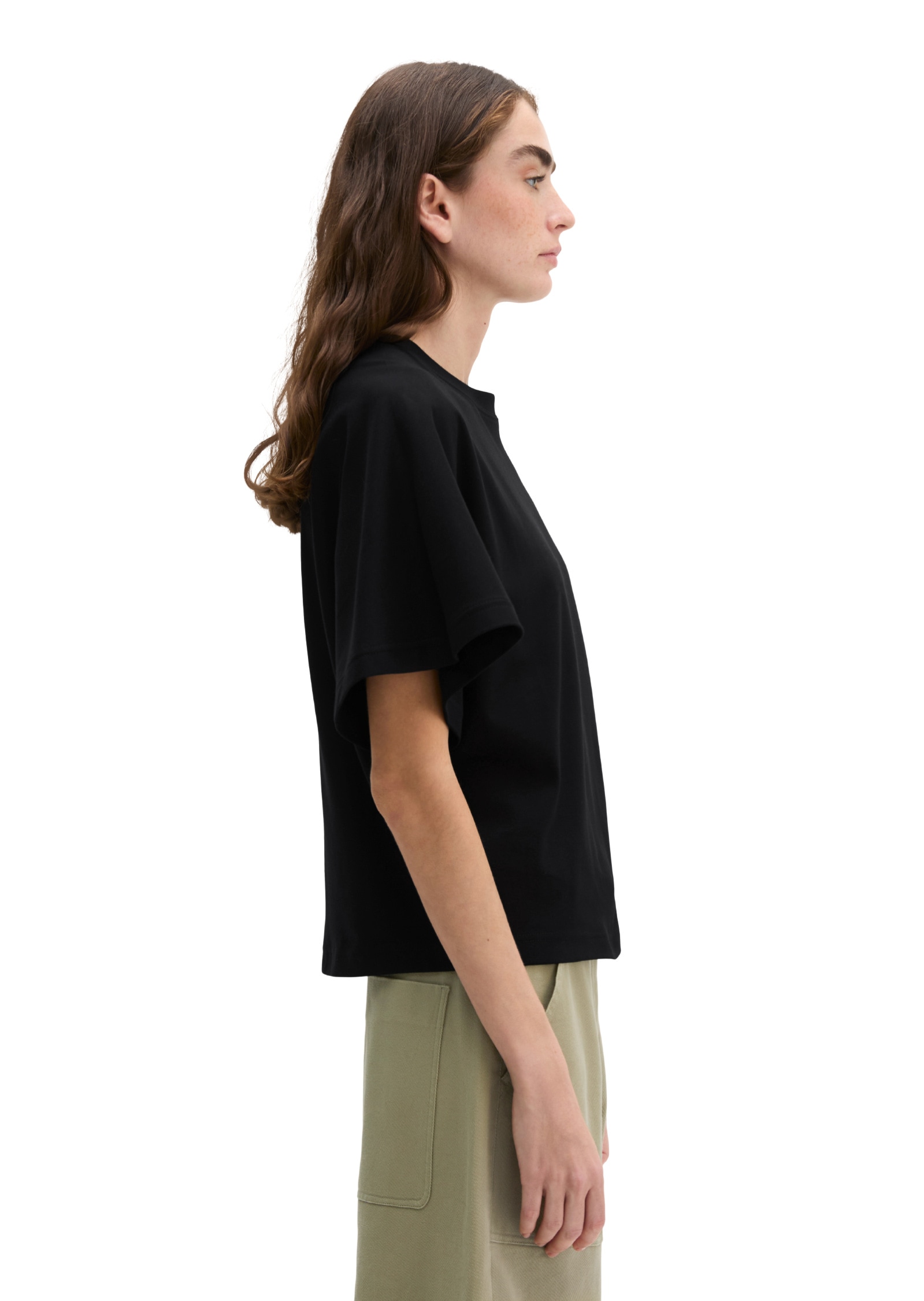 Marc O'Polo T-Shirt »aus Interlock-Jersey«