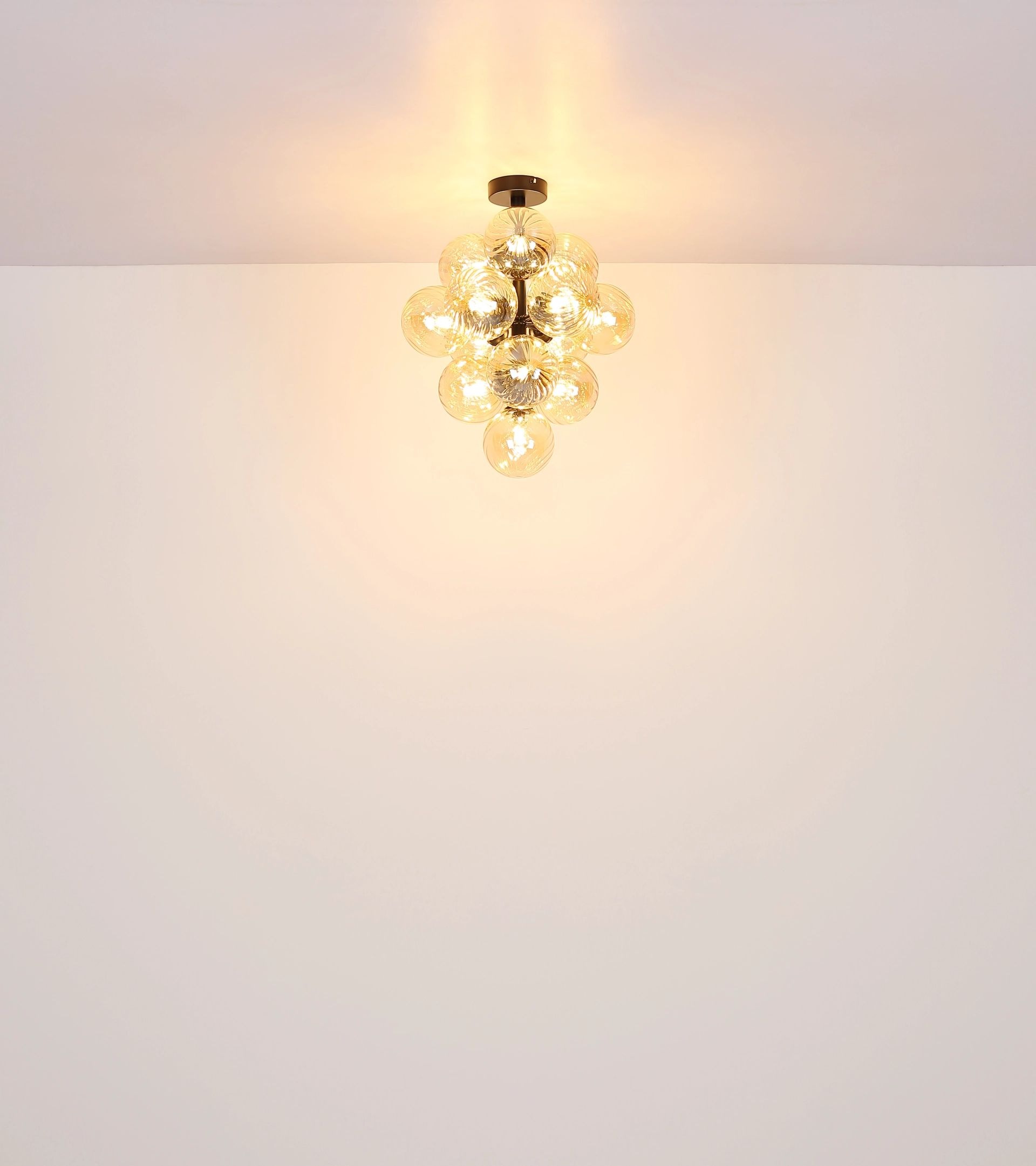 GLOBO LIGHTING LED Deckenleuchte »CONOR«, 13 flammig, Leuchtmittel G9 | ohne Leuchtmittel, Glaskugeln