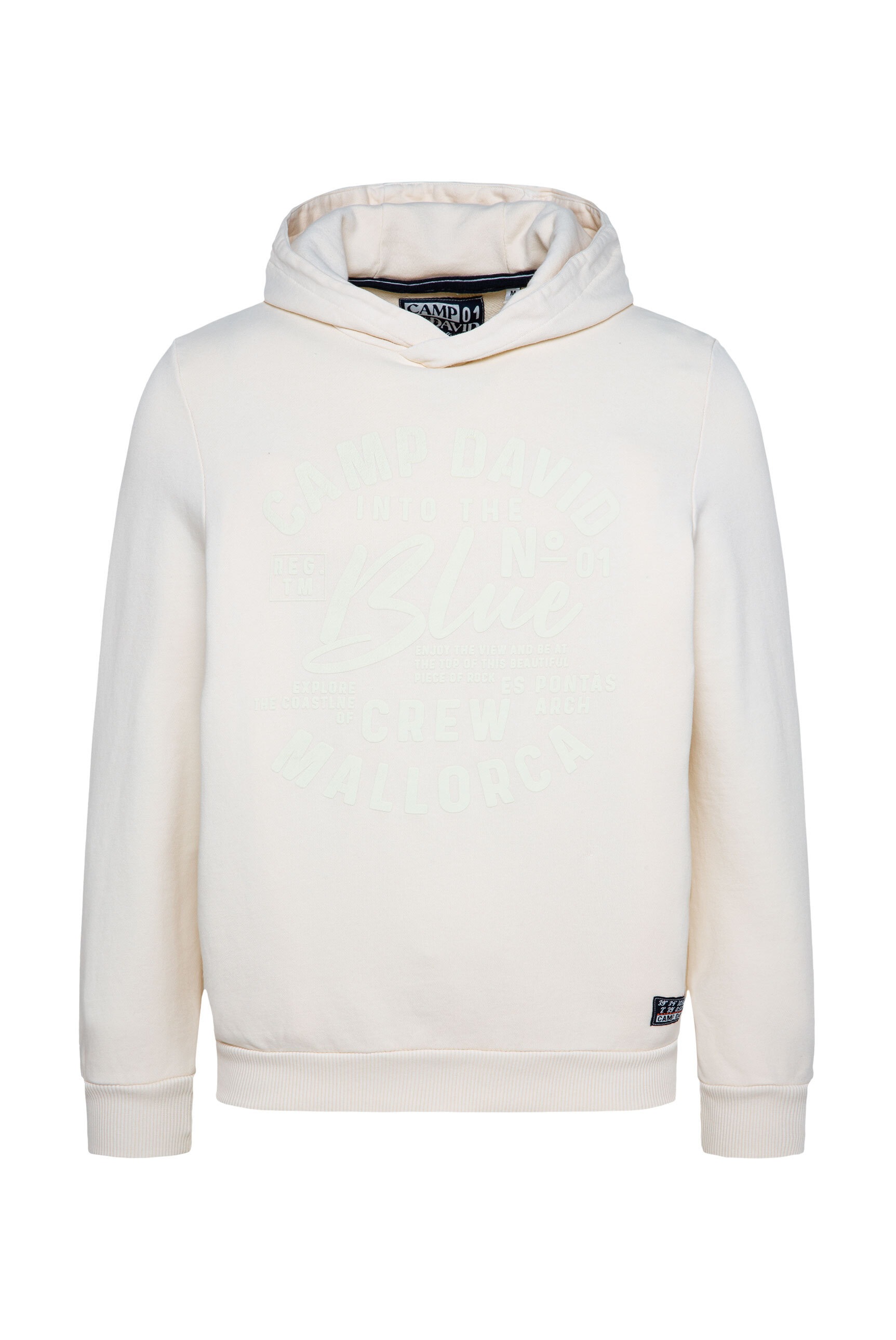 CAMP DAVID Kapuzensweatshirt, aus Baumwolle