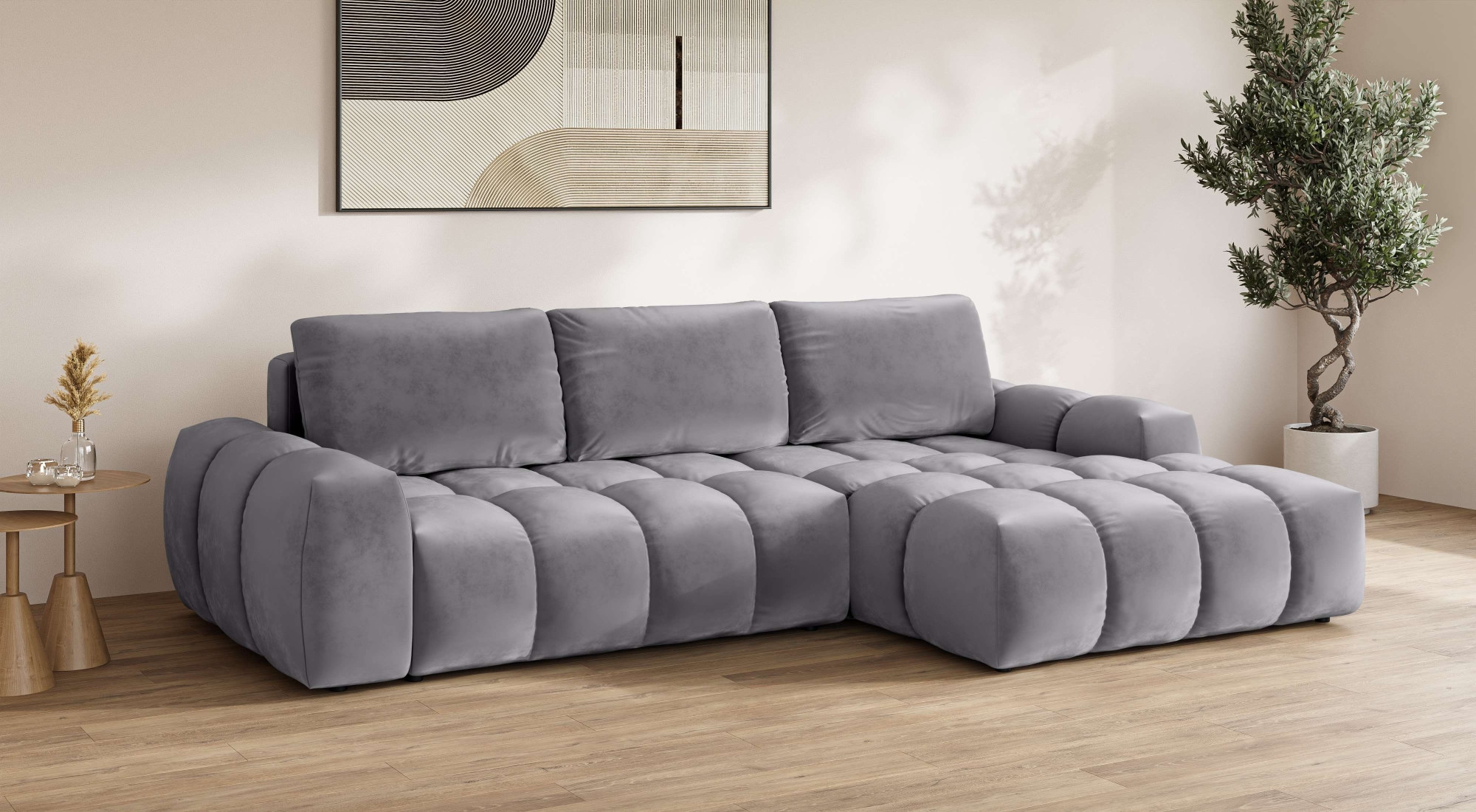 INOSIGN Ecksofa "AZITA klein optionale Schlafsofa mit Bettkasten, B/T/H: 27 günstig online kaufen