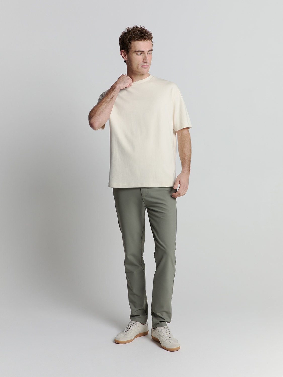 NO EXCESS T-Shirt »No Excess T-Shirt mit Rundhalsausschnitt«