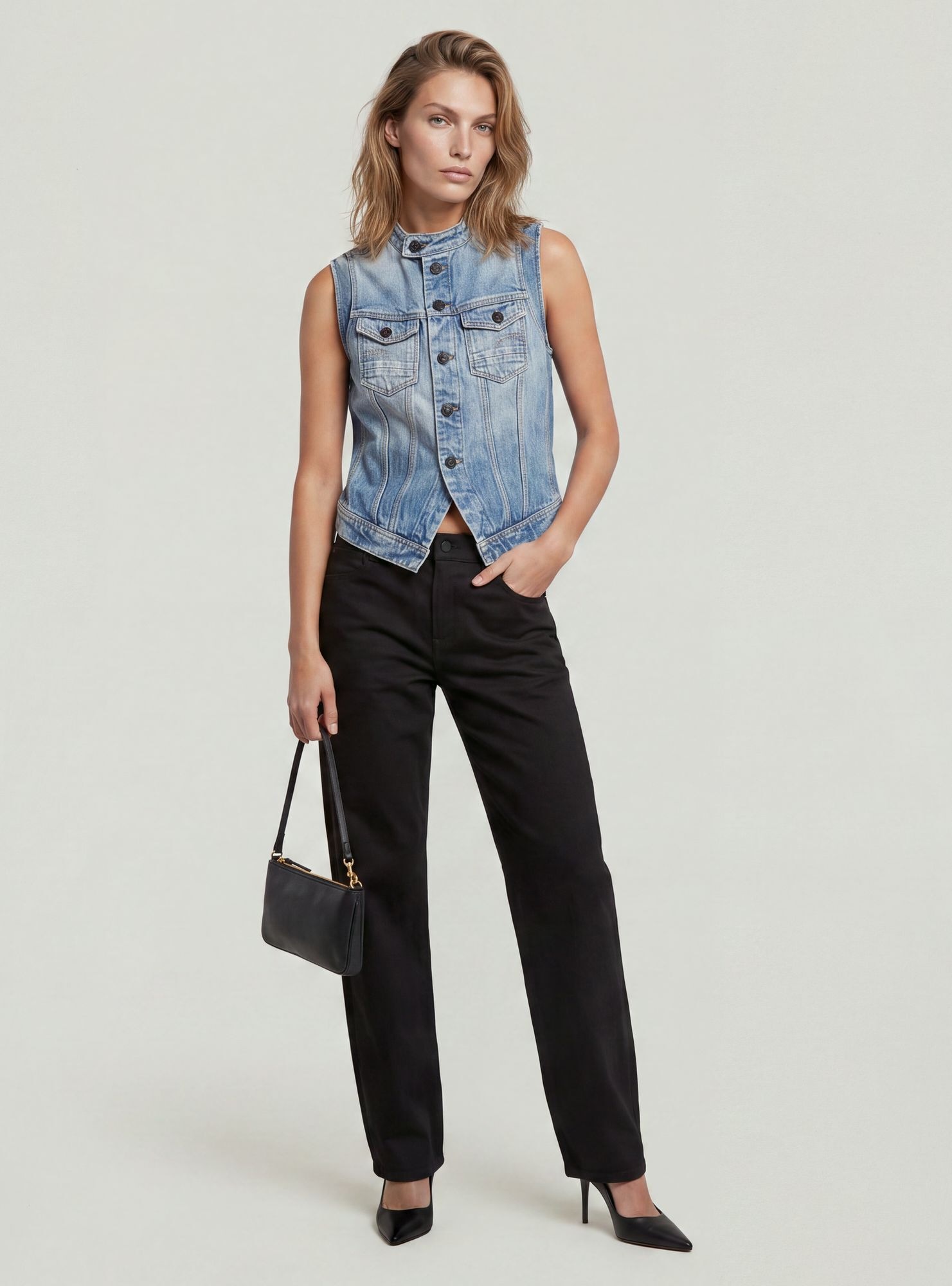 G-STAR Softshellweste »Pitched Hem Slim Weste«