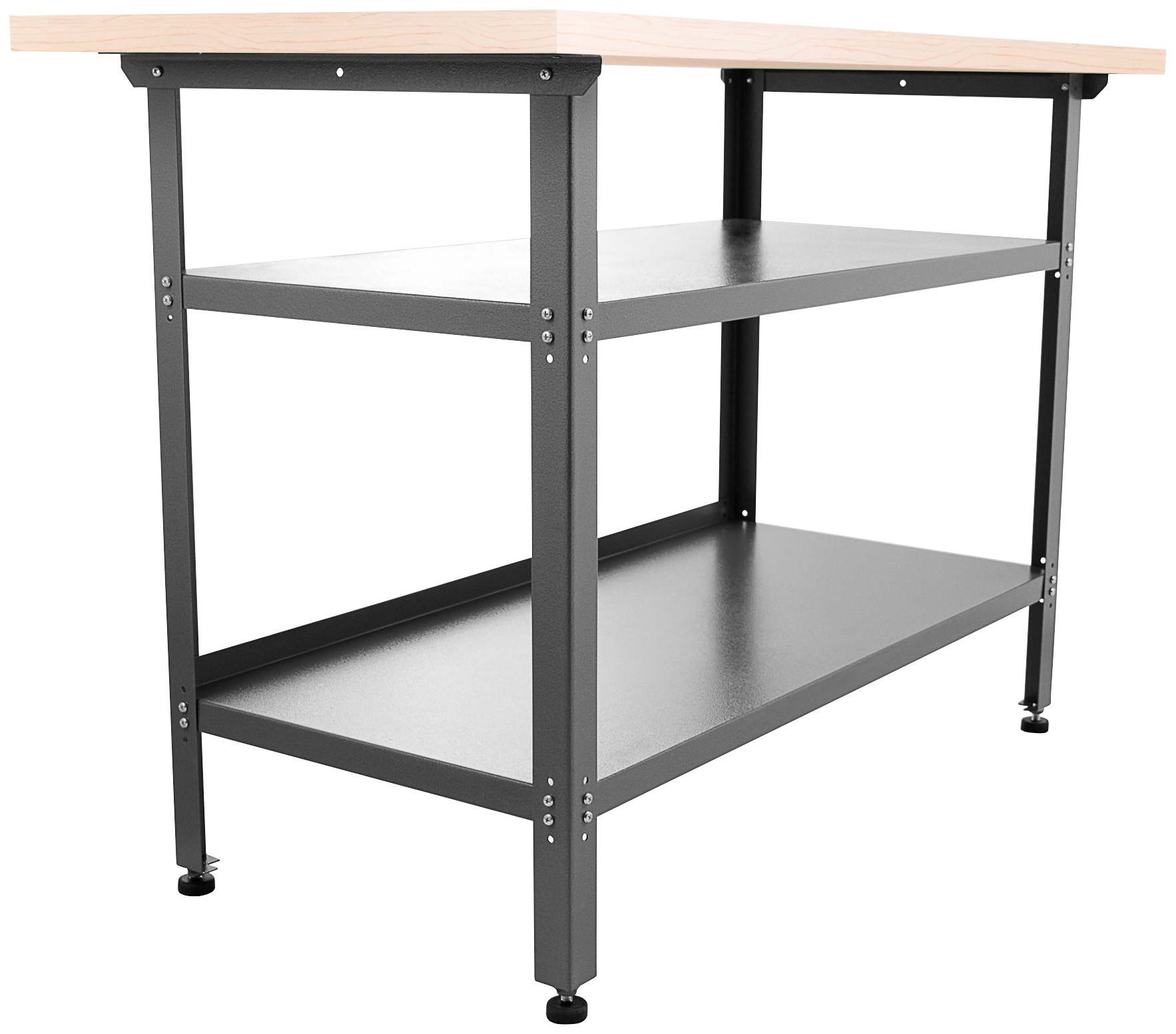 Thumbnail - ONDIS24 Werkbank "Nobbi" Set, 2 große Ablageflächen, höhenverstellbar