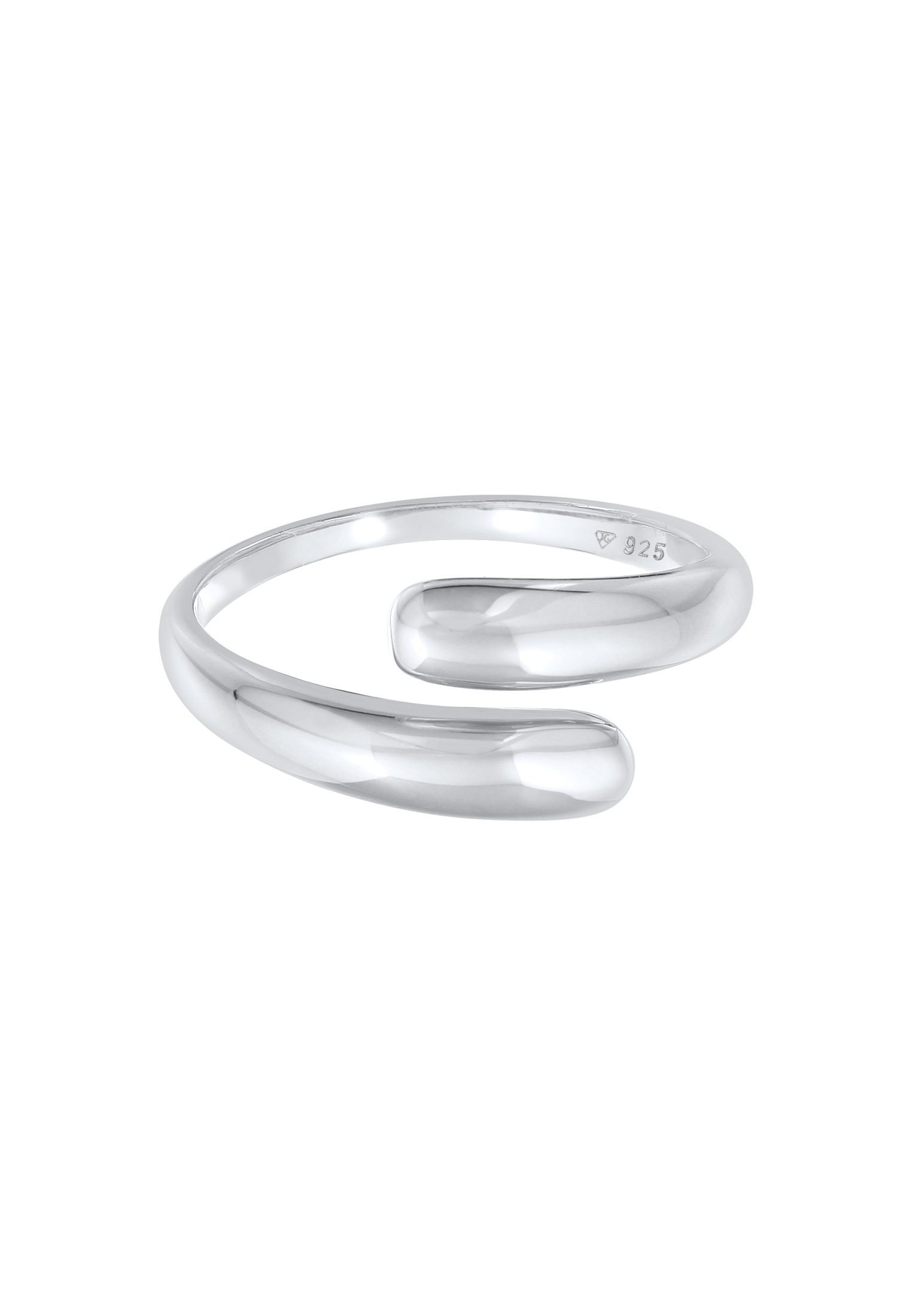 Elli Fingerring »Wickelring Zart Basic 925 Sterling Silber«