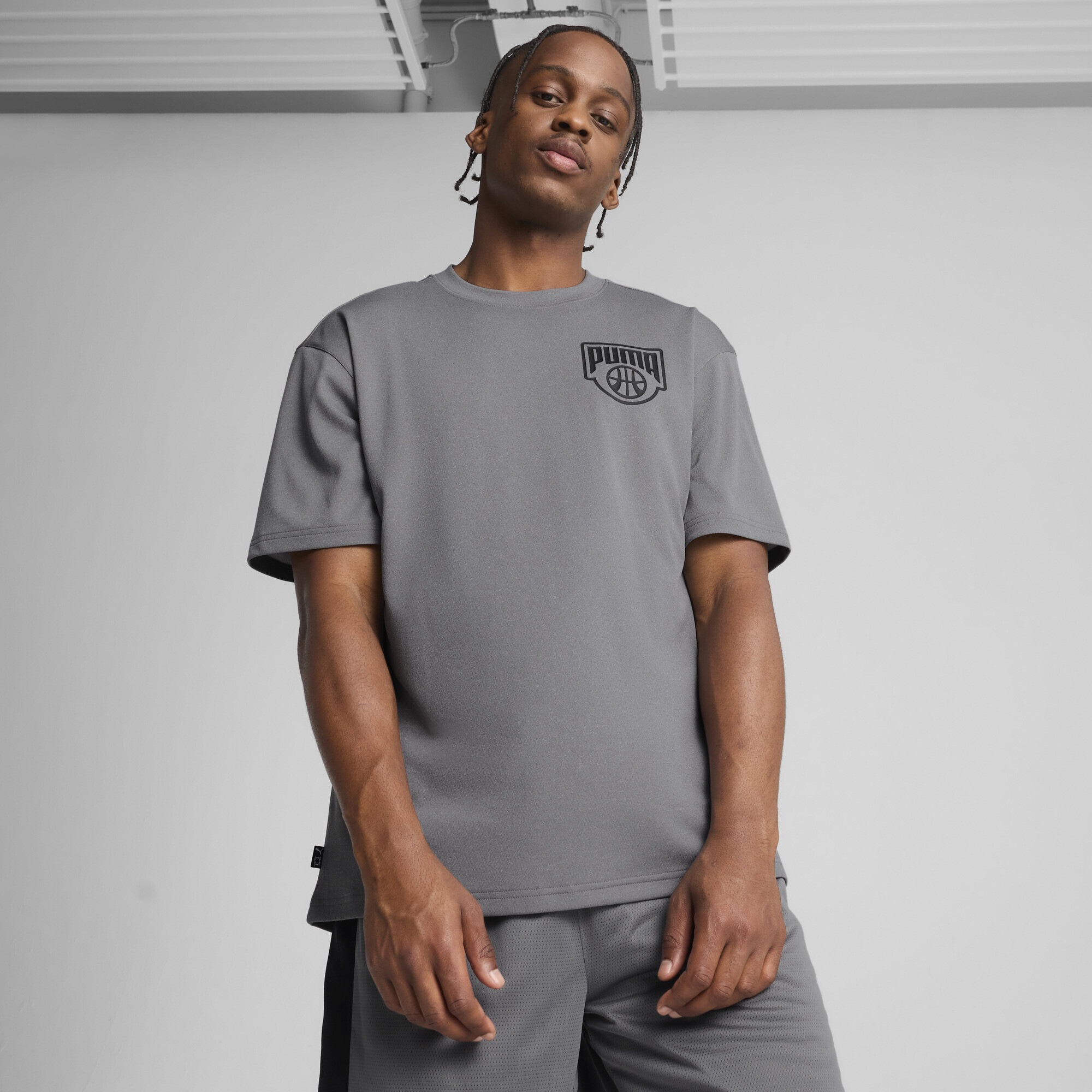 PUMA Trainingsshirt »Posterize Basketball-T-Shirt Herren«