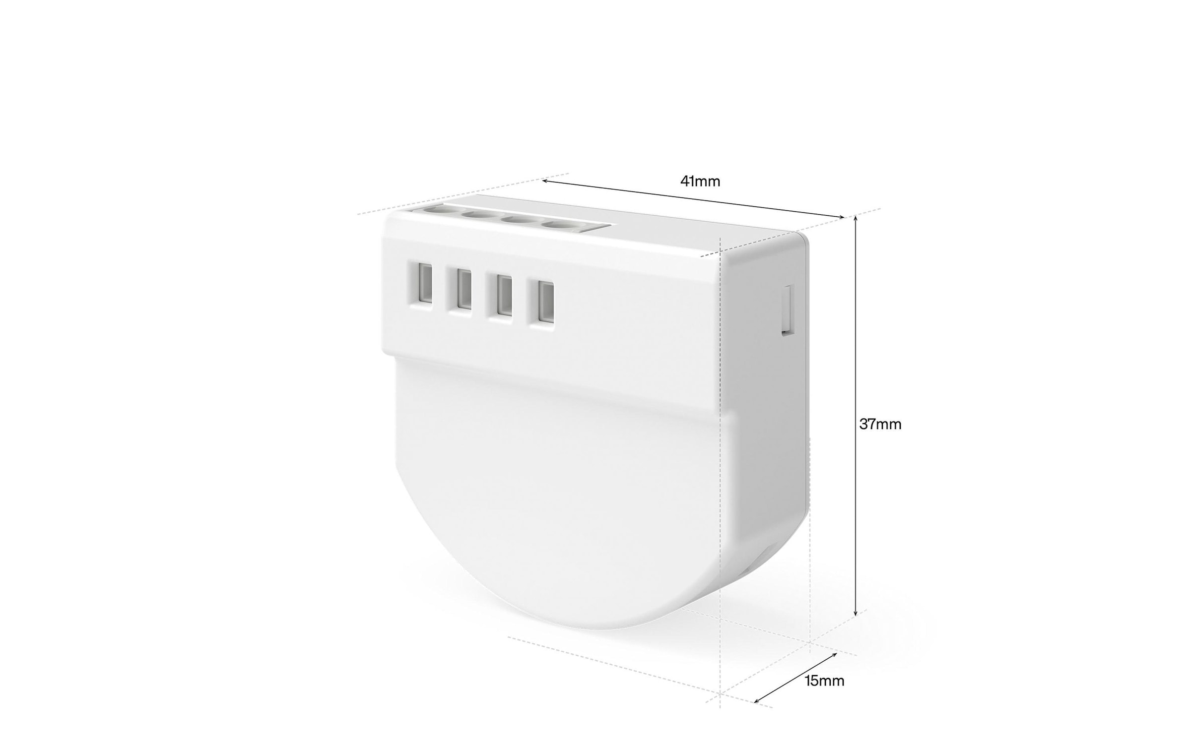 Philips Hue Smart-Home-Steuerelement »Wandschaltermodul, für Hue Lampen, Netzbetrieb« Individuelle Steuerung, App‑ & Sprachsteuerung, 1er‑Pack