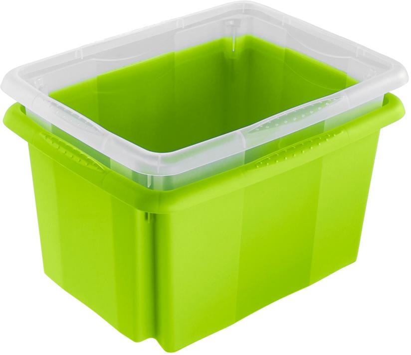 Thumbnail - keeeper Organizer "emil" Aufbewahrungsbox, 15 L, mit Deckel, hochwertiger Kunststoff