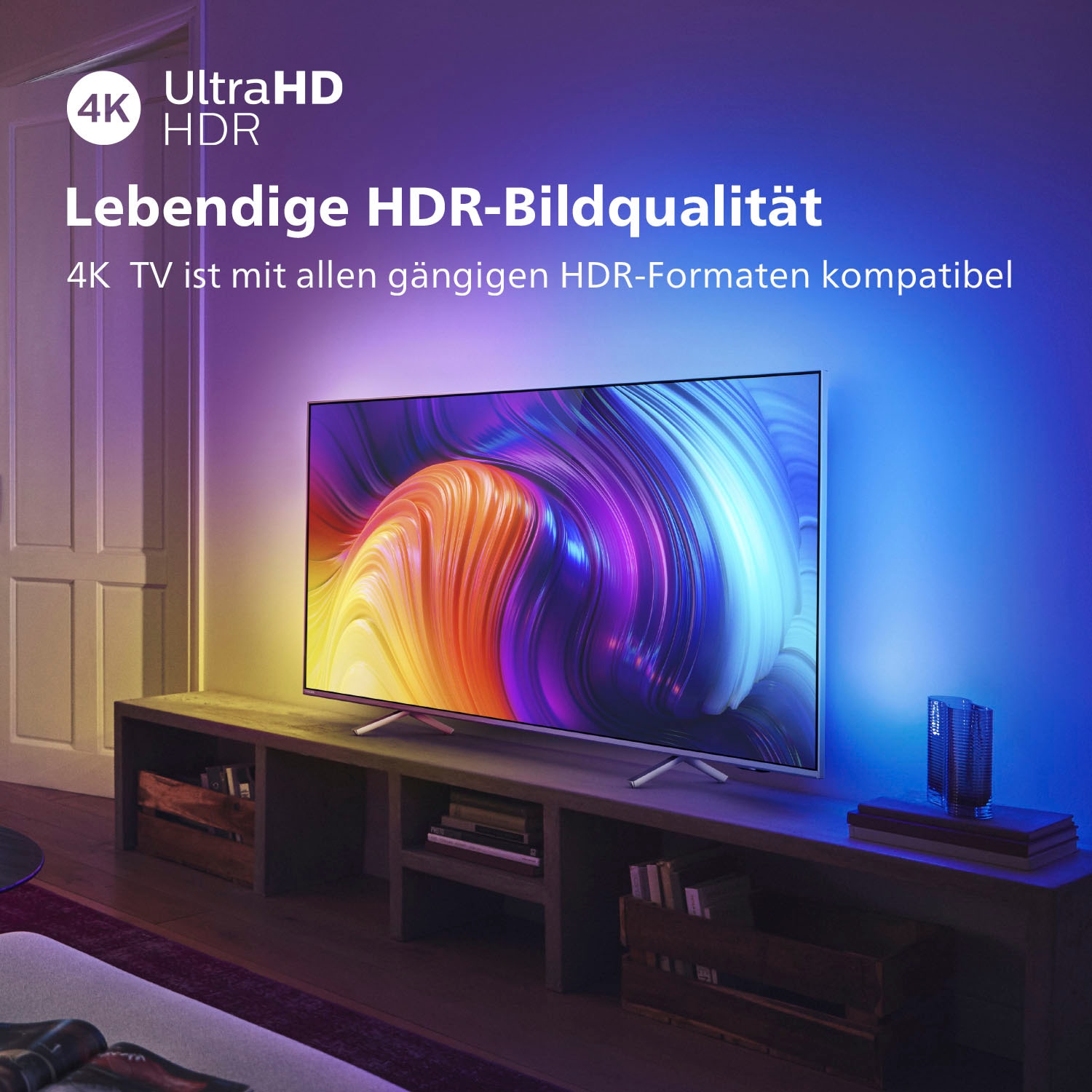 4K TV LED-Fernseher Ultra 164 Smart-TV-Android cm/65 | BAUR »65PUS8507/12«, HD, Zoll, Philips