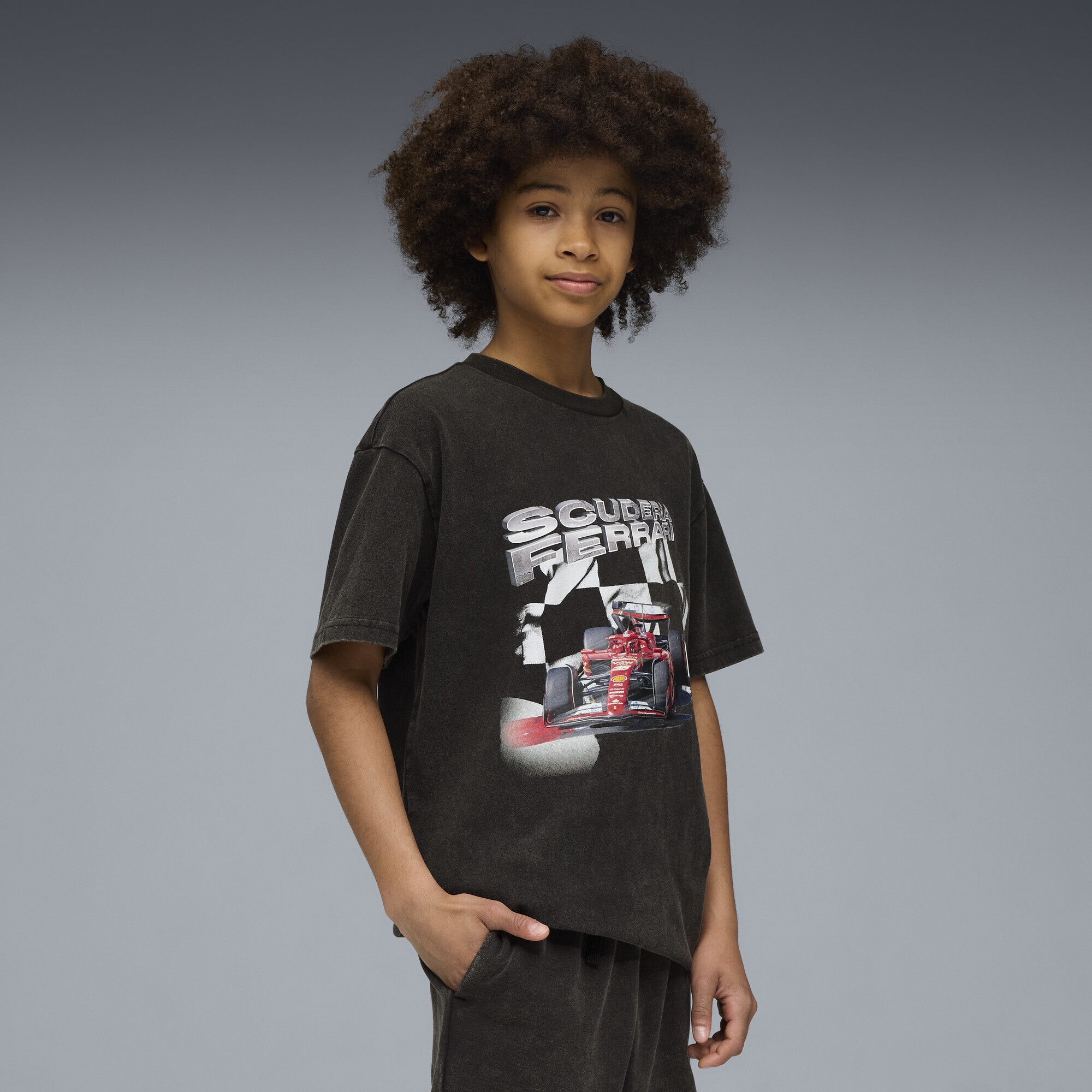 PUMA T-Shirt »Scuderia Ferrari Sportswear Car Graphic T-Shirt Jugendliche«