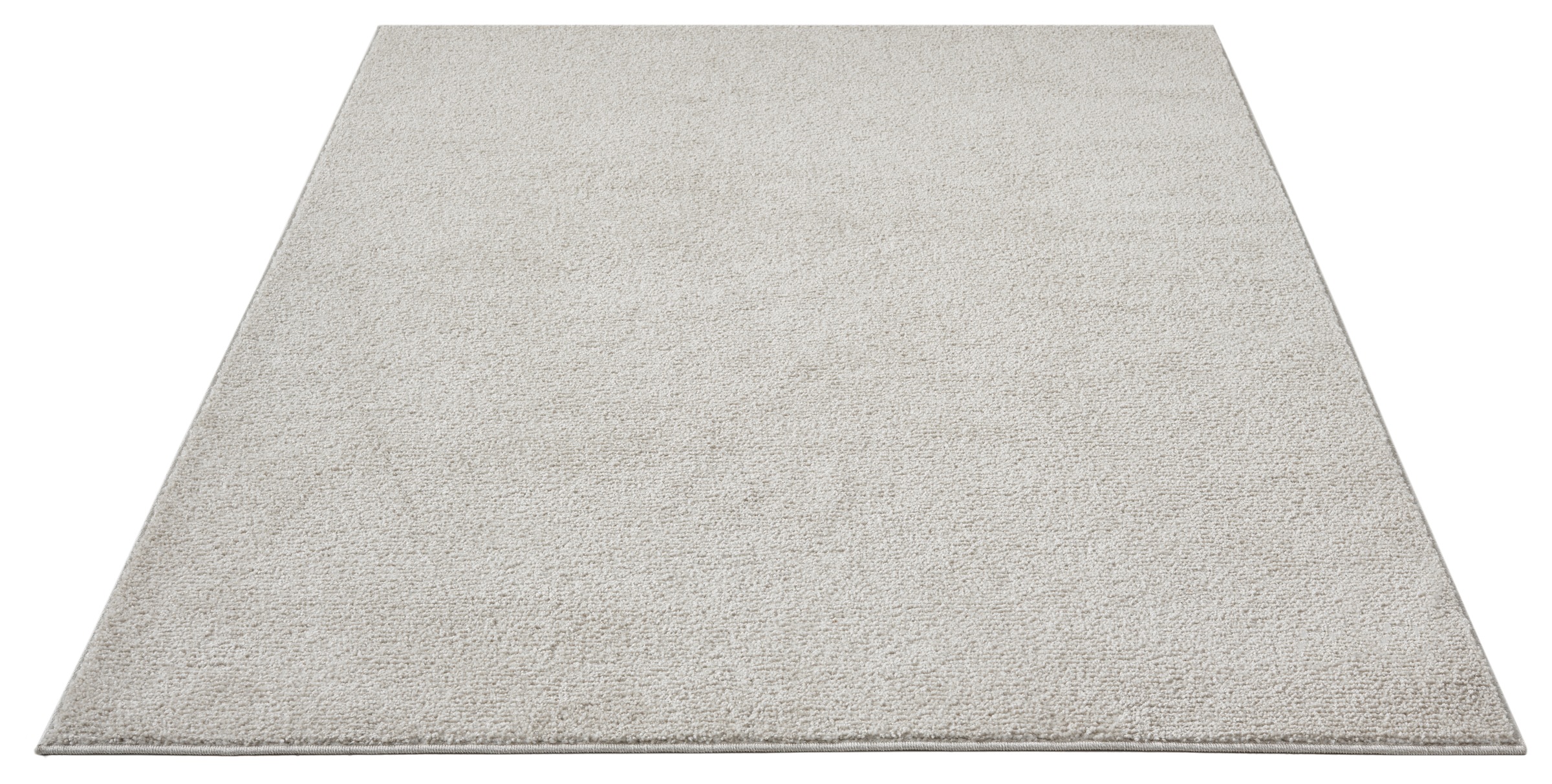 Teppich OTTO HOME "Lisam", creme, B:160cm H:15mm L:230cm, Kunstfaser, Teppiche, Teppich, meliert, uni, weich, Wohnzimmer, Schlafzimmer 3