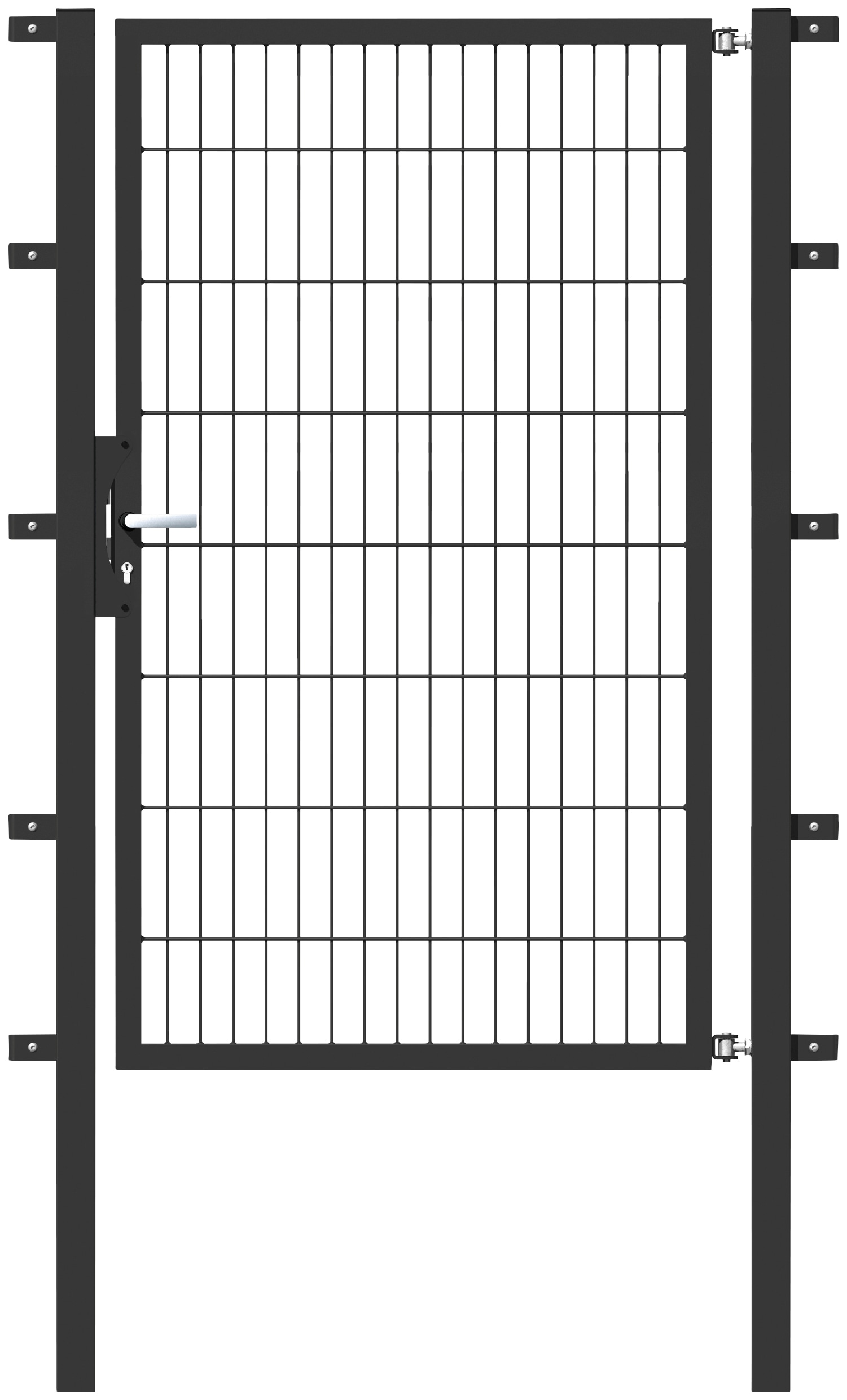 Alberts Zauneinzeltür, 100 cm Breite, in versch. Höhen