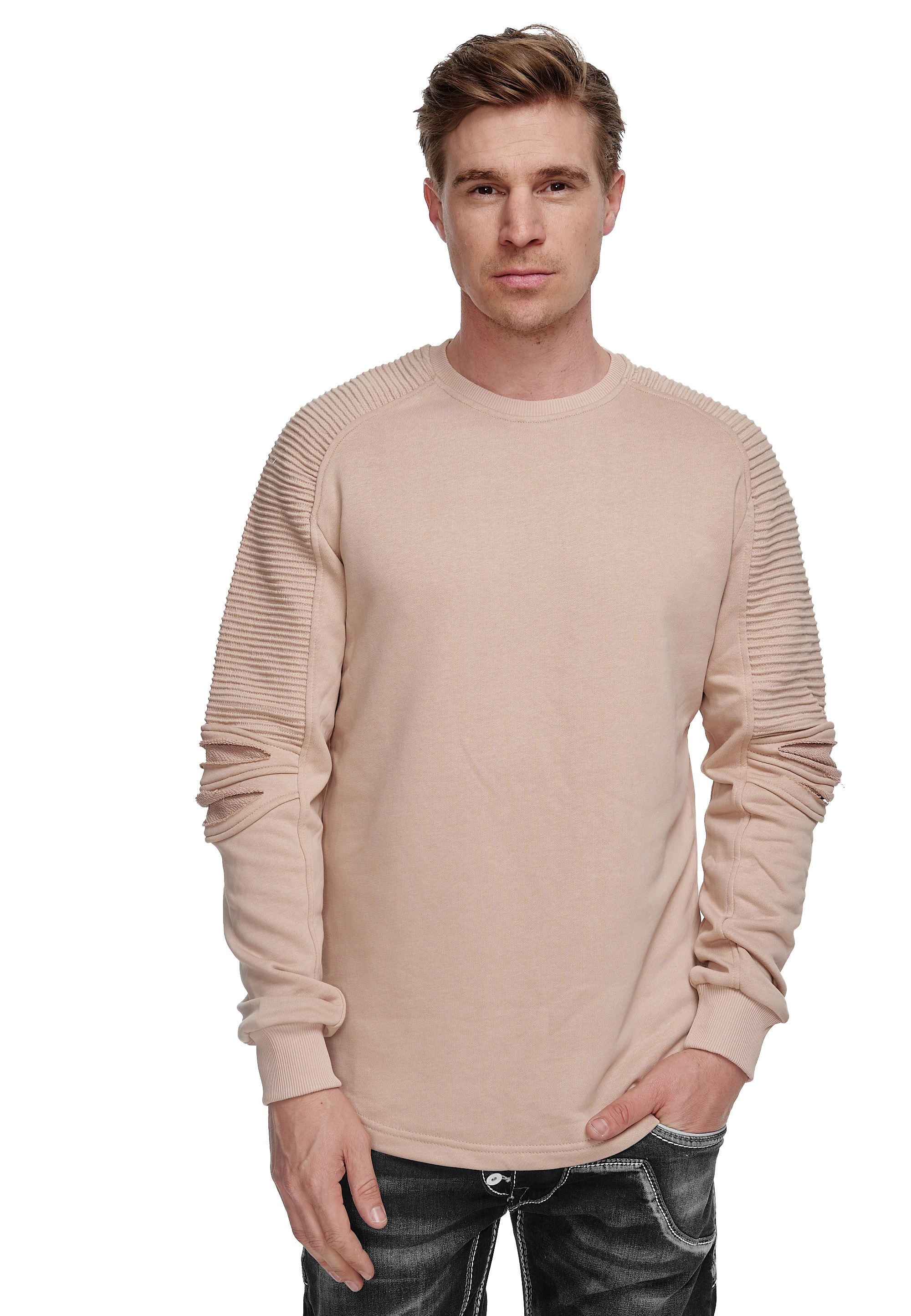 Rusty Neal Sweatshirt, mit geripptem Ärmeldesign ▷ für | BAUR | Sweatshirts