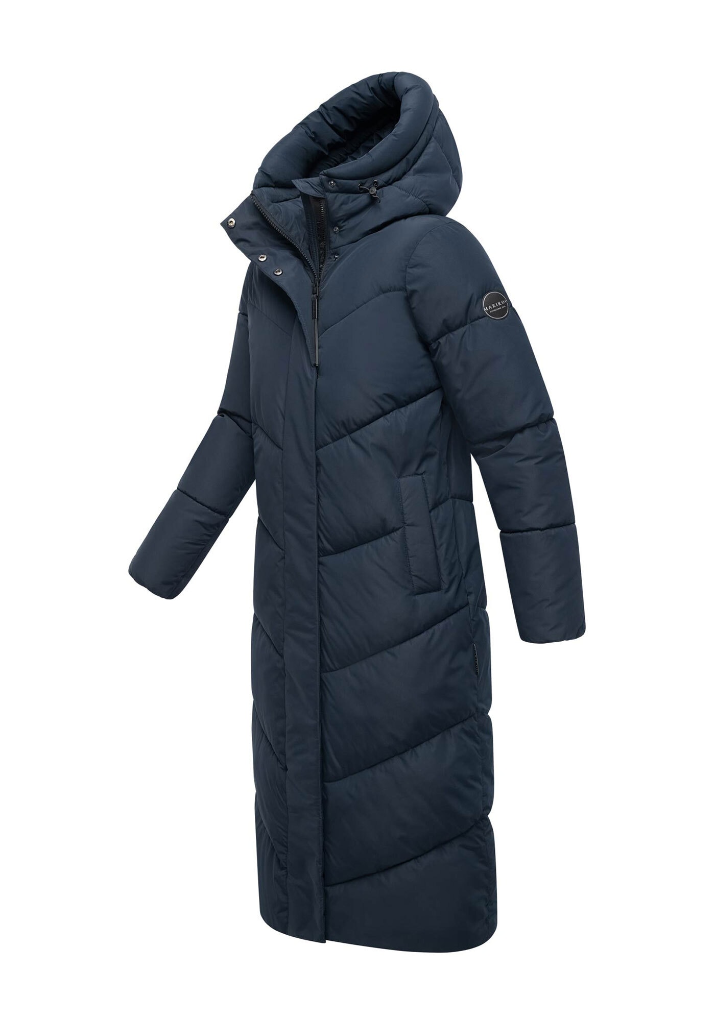 Marikoo Winterjacke »Ranja«, extra langer Damen Winter Steppmantel