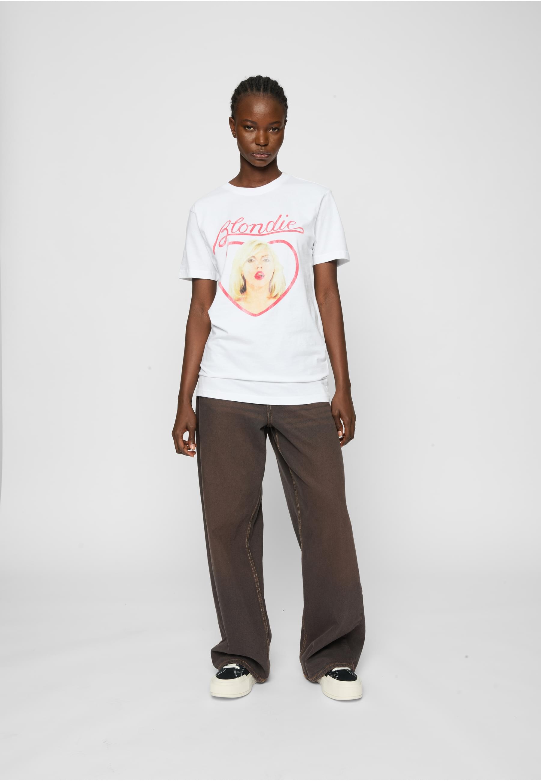 Merchcode T-Shirt »Merchcode Blondie Heart of Glass Tee«, (1 tlg.)