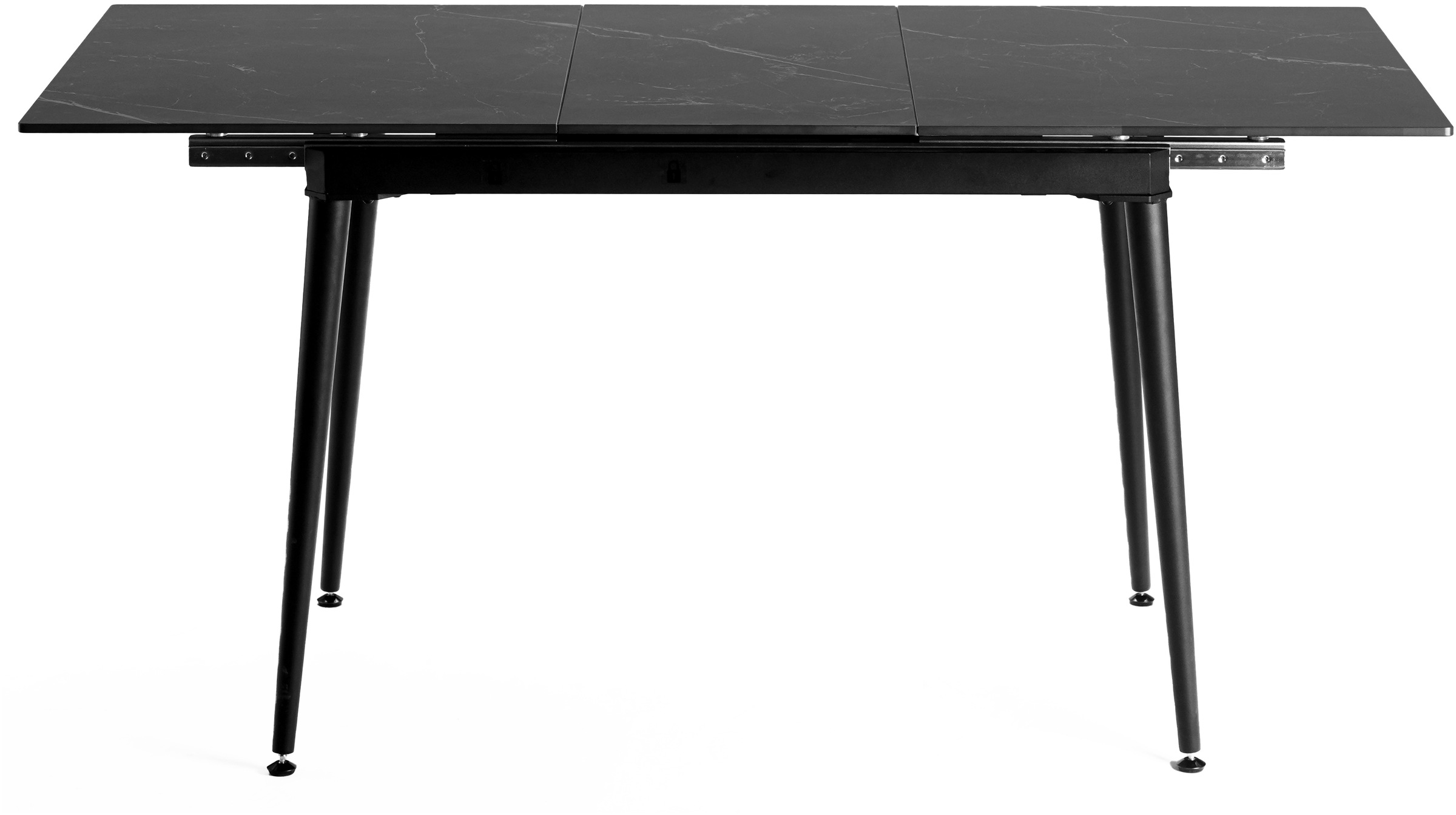 Home affaire Essgruppe »Melwine Keramiktisch Freischwinger«, (Set, 5 tlg.), Tisch ausziehbar 120-160 cm Esszimmer Tischgruppe