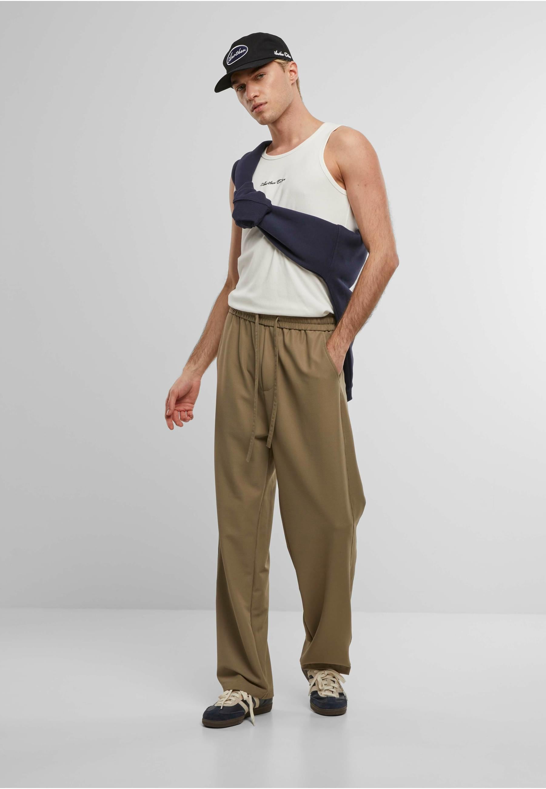 Another Cotton Lab Stoffhose »Another Cotton Lab ACL Logo Loose Pants«, (1 tlg.)