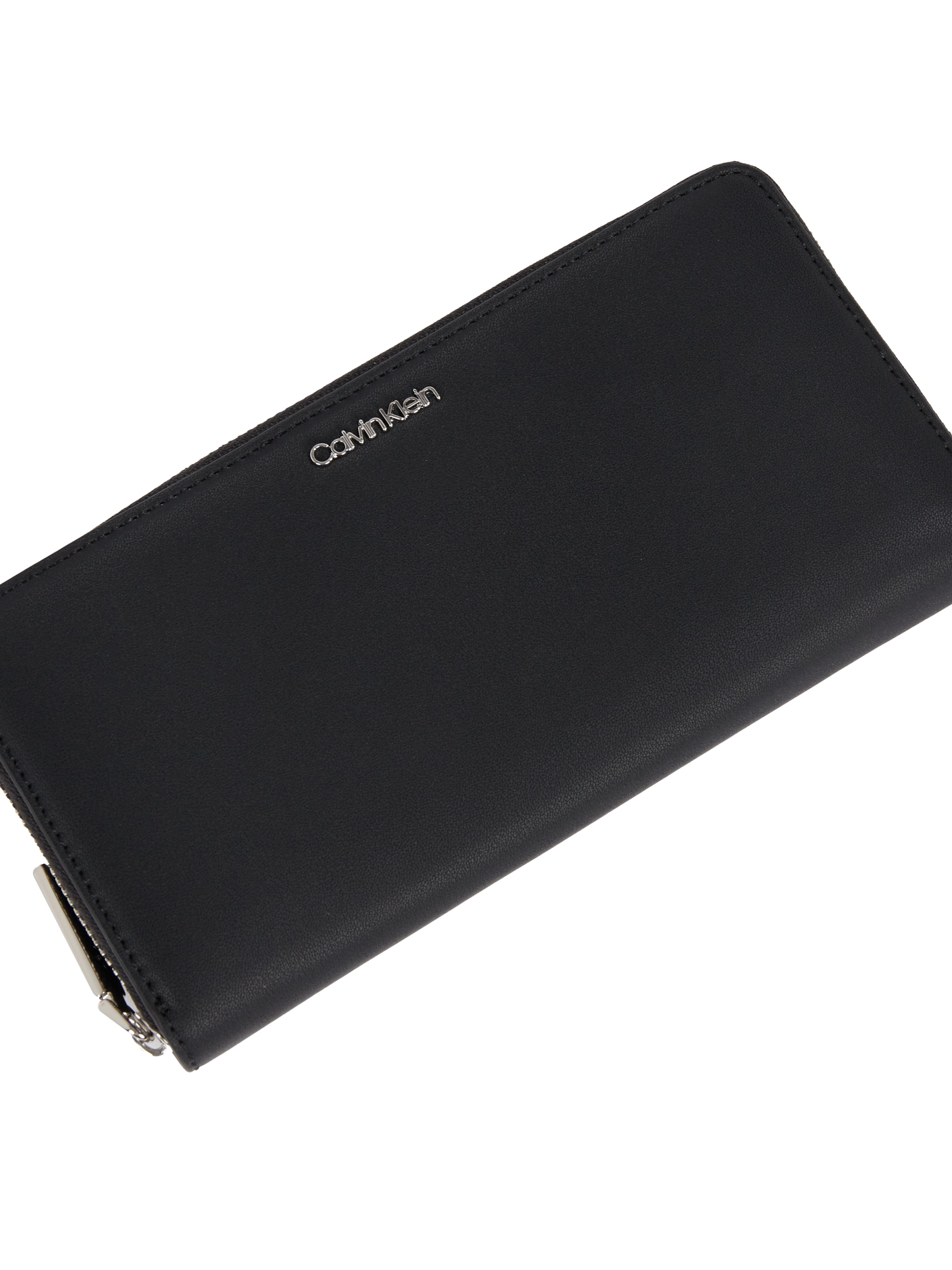 Calvin Klein Geldbörse »MUST LARGE ZIP AROUND WALLET«, Geldbeutel, Damen-Portemonnaie, Clutch-Design