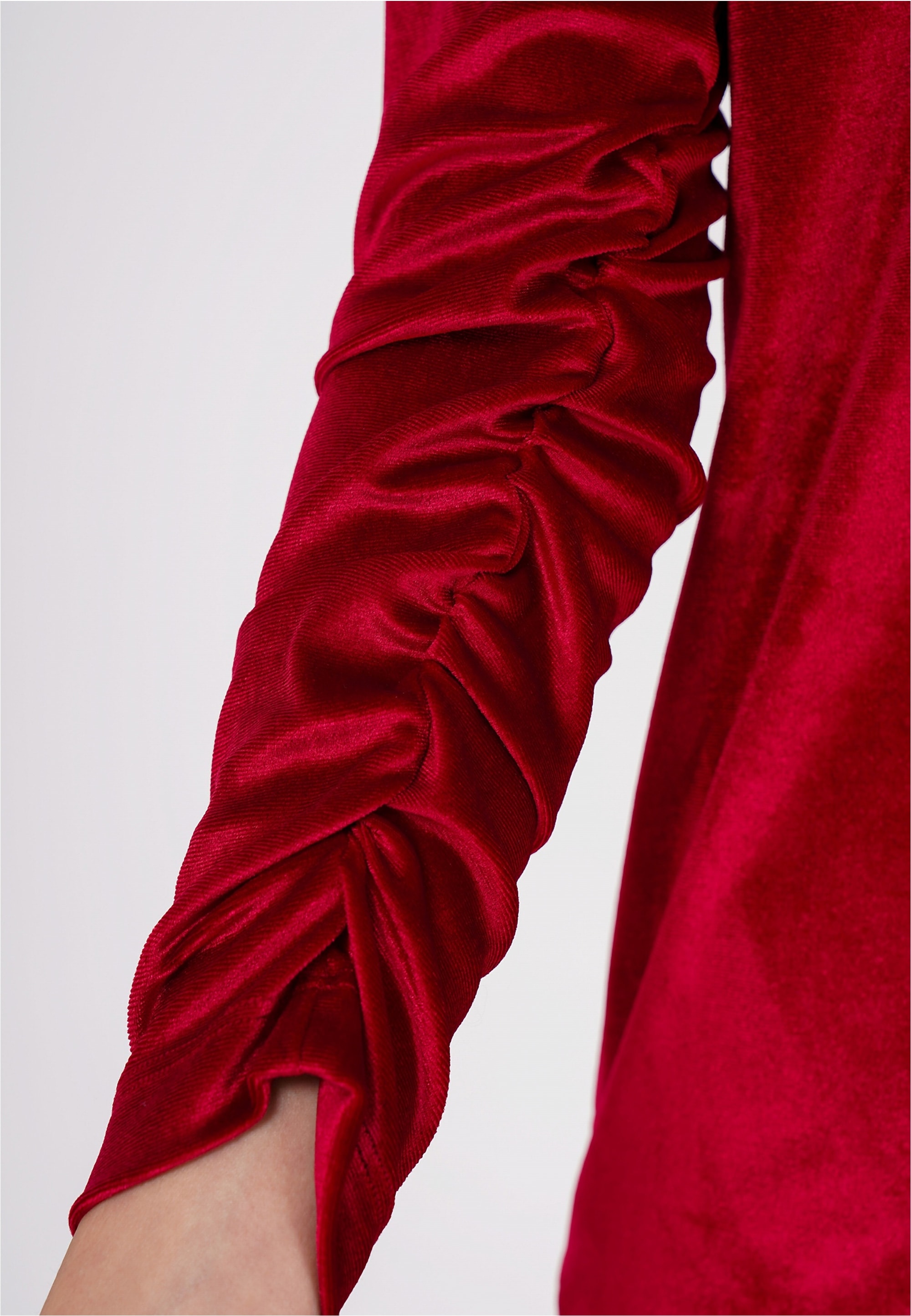 freshlions Jerseykleid »Sinah«, mit samtiger Optik