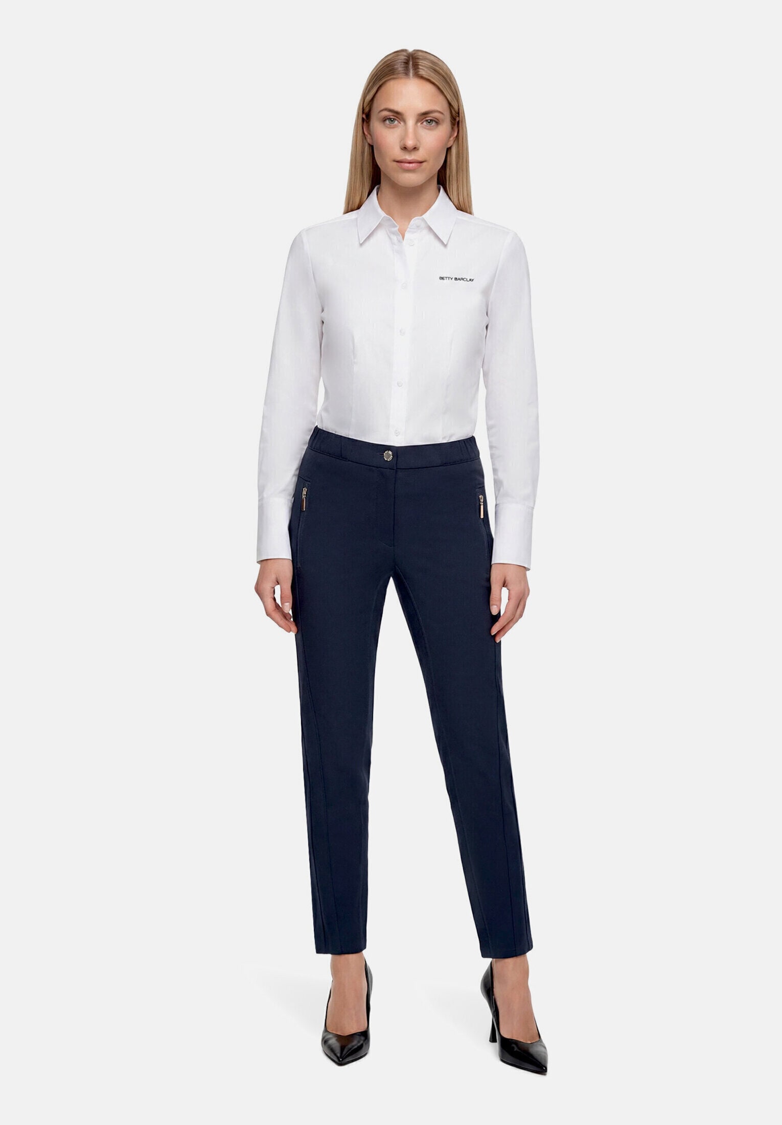 Betty Barclay Stretch-Hose »Damen mit elastischem Bund«  Reißverschluss