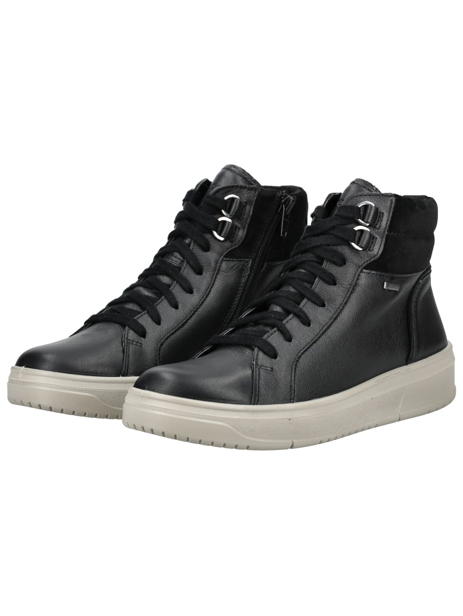 Sneaker LEGERO "Legero Sneaker Nappaleder", Damen, Gr. 42, schwarz, Nappaleder, Schuhe Sneaker 3