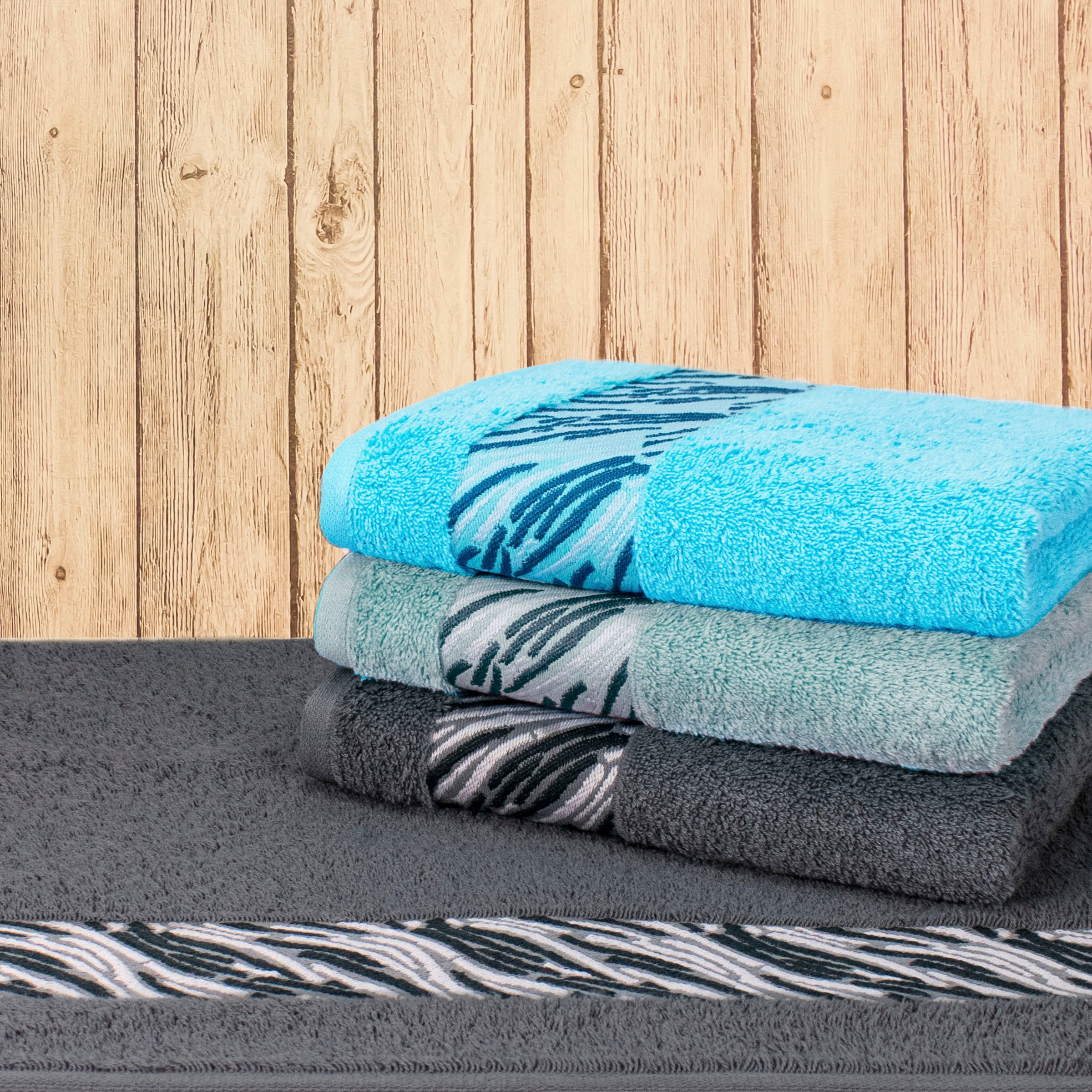 Möve for frottana Badetuch "Shadow" mit Borkenbordüre günstig online kaufen