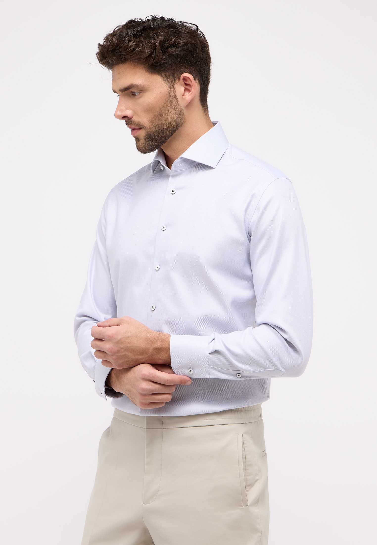 Eterna Langarmhemd "MODERN FIT", NON IRON (bügelfrei) günstig online kaufen