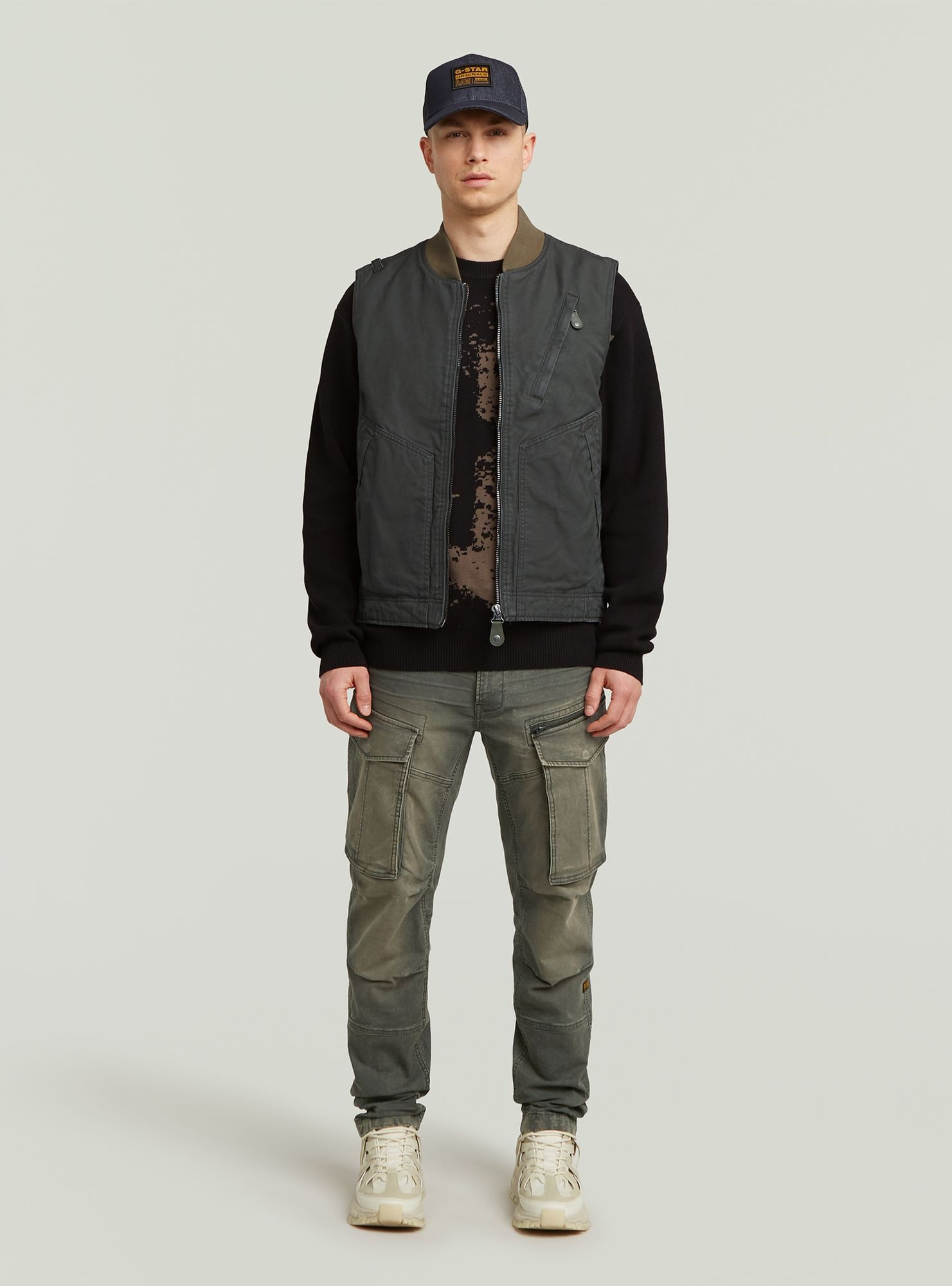 G-STAR Softshellweste »Duty Canvas Weste«