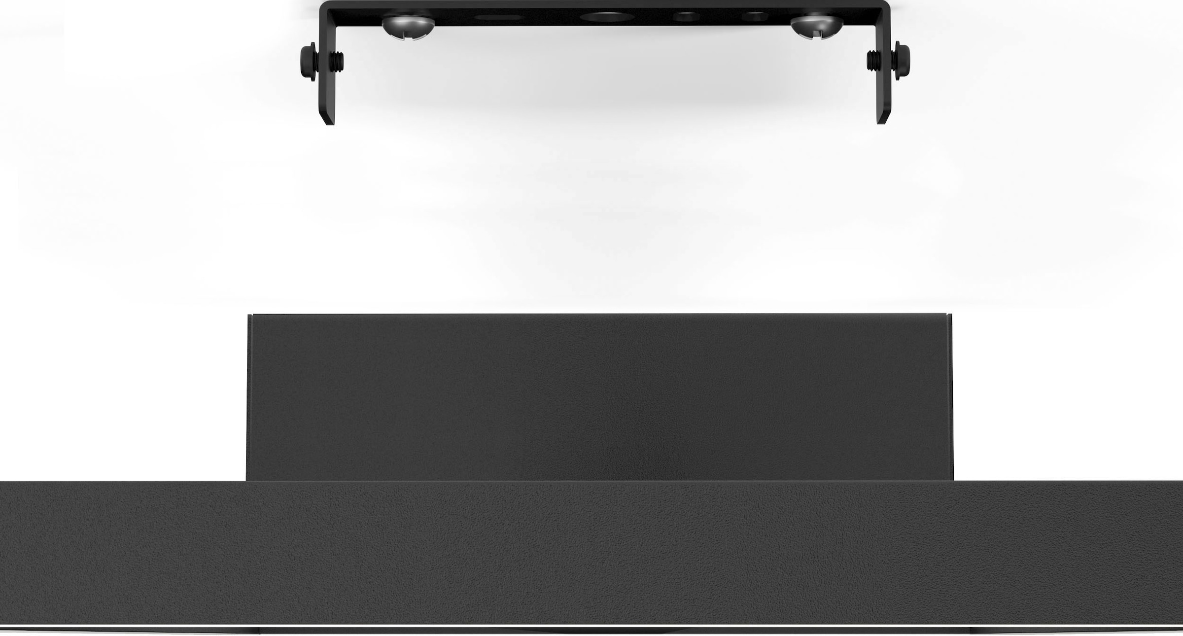 EGLO LED-Deckenleuchte »CALAGRANO-Z« in schwarz aus Alu, Stahl / inkl. LED  fest integriert - 21 Watt, Gr. ca. 64 x 22 cm bestellen | BAUR