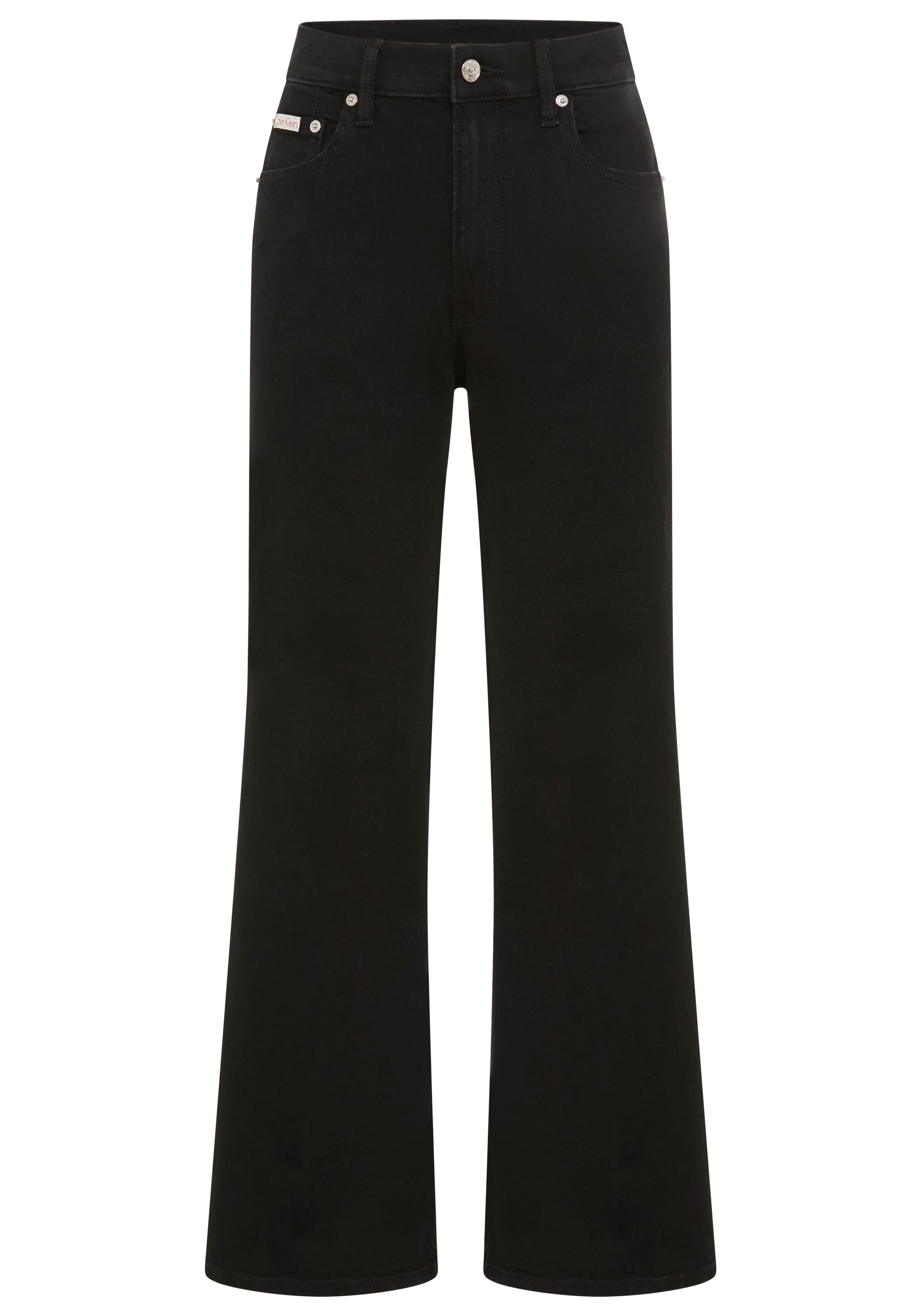 Calvin Klein Jeans Weite Jeans mit hohem Bund und weitem Bein, stone washed günstig online kaufen