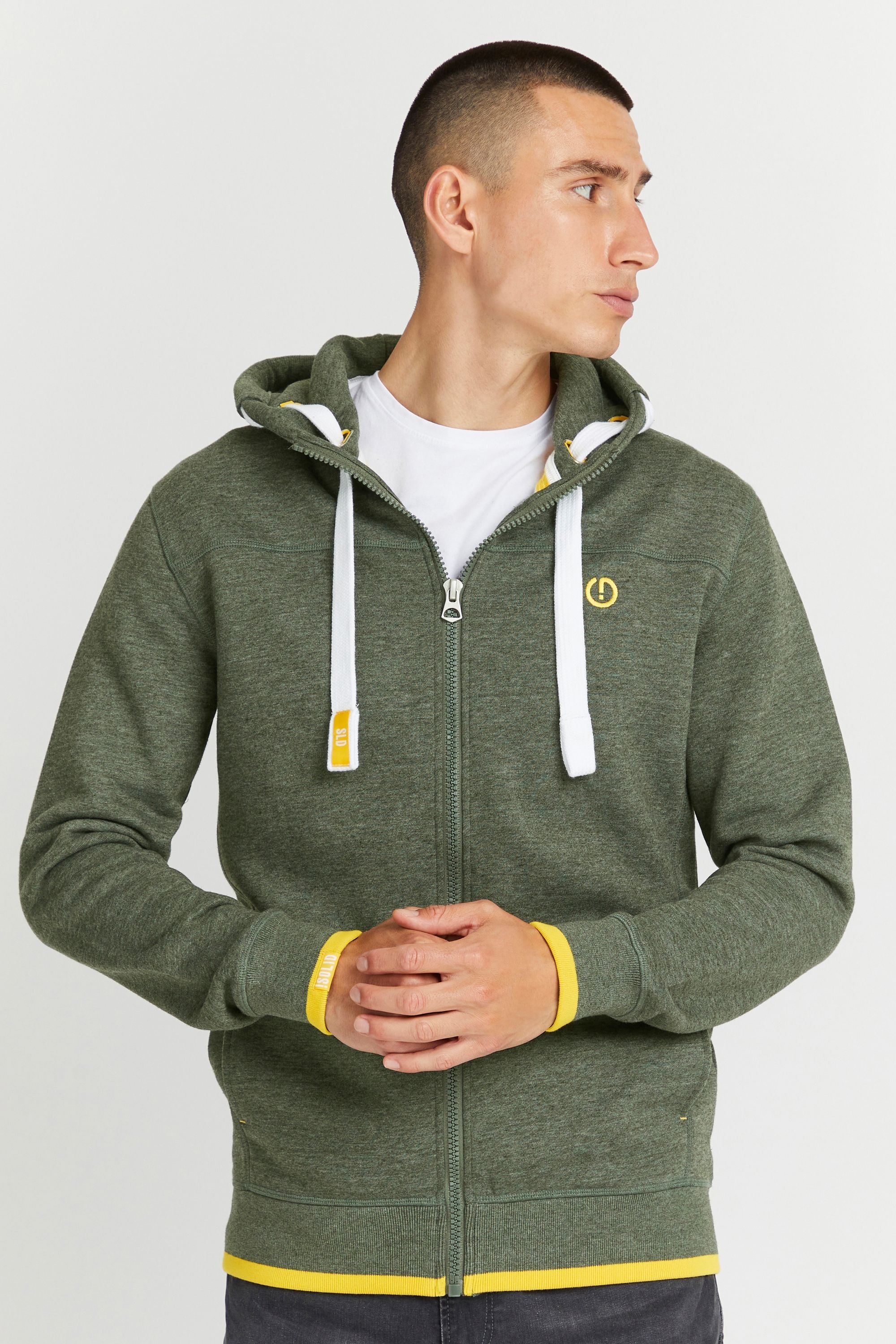 Solid Kapuzenpullover "Kapuzensweatjacke SDBenjamin" günstig online kaufen