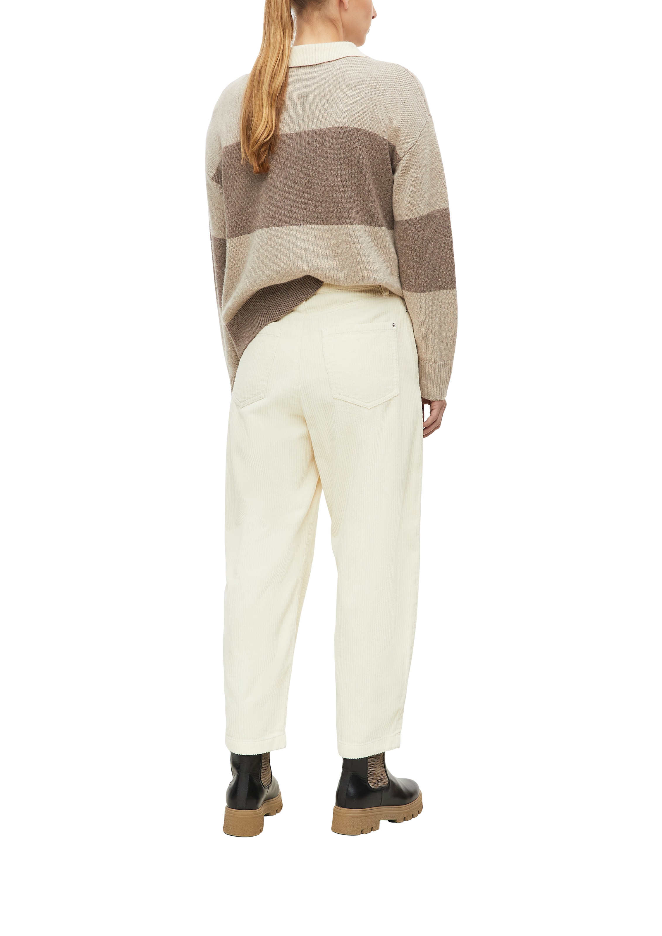 s.Oliver Cordhose  im 5-Pocket-Style / Barrel Leg